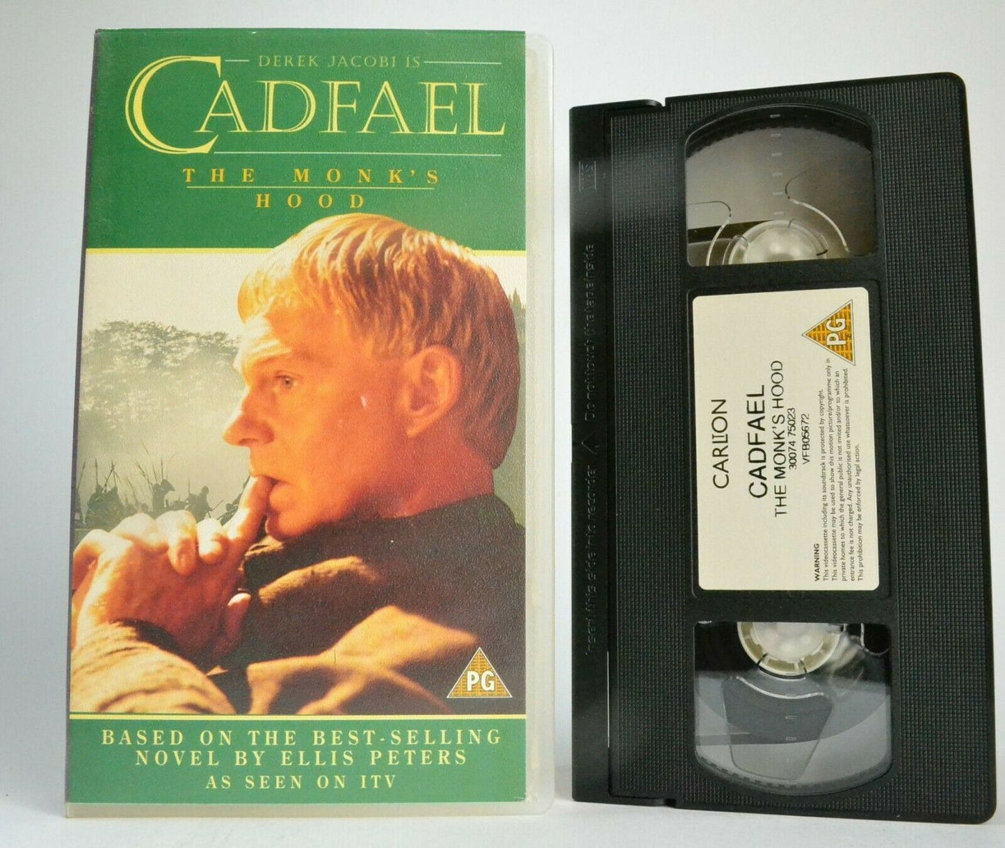 Cadfael: The Monk's Hood; [Ellis Peters] Crime Drama Series - Derek Jacobi - VHS-