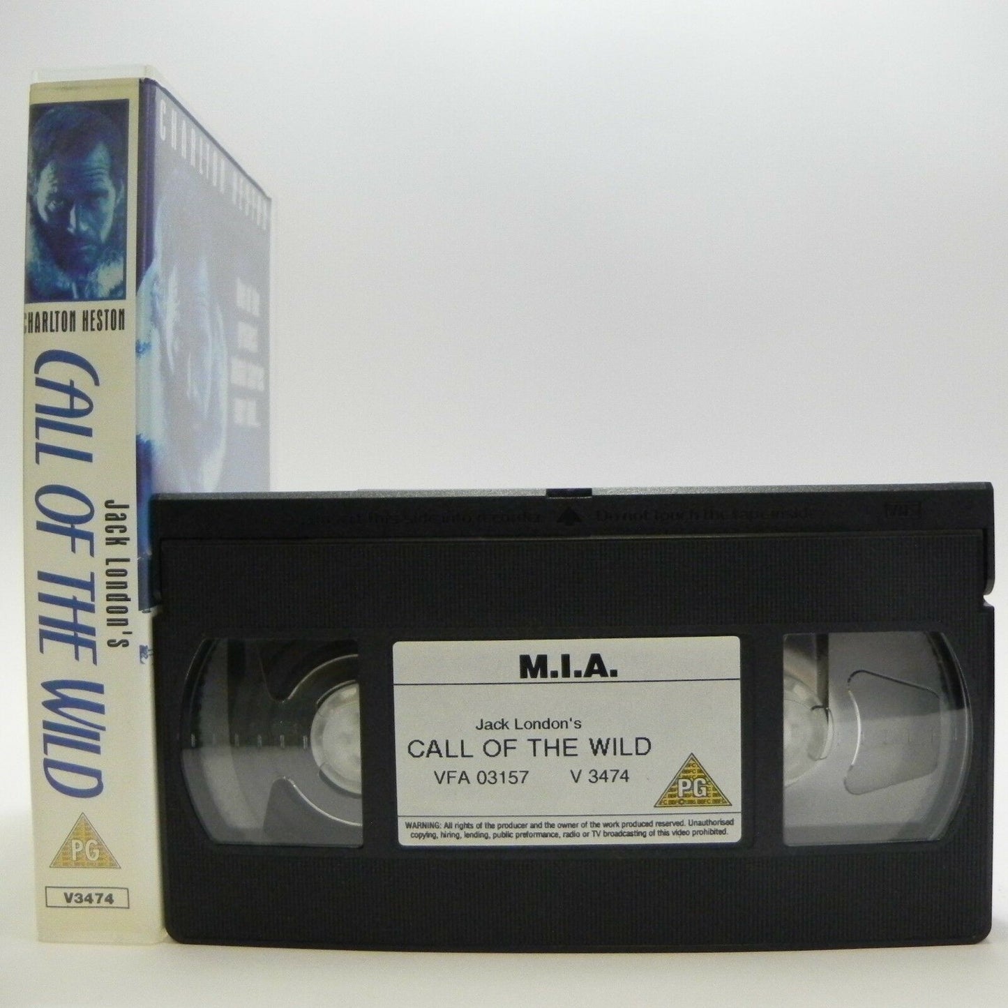 Call Of The Wild: Classic Adventure - Animal Story - Charlton Heston - Pal VHS-