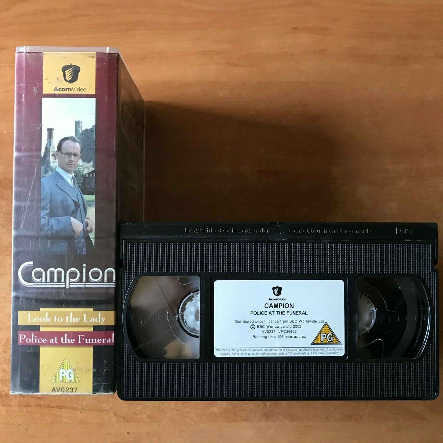 Campion: Look To The Lady (BBC) - TV Series - Drama - Peter Davison - Pal VHS-