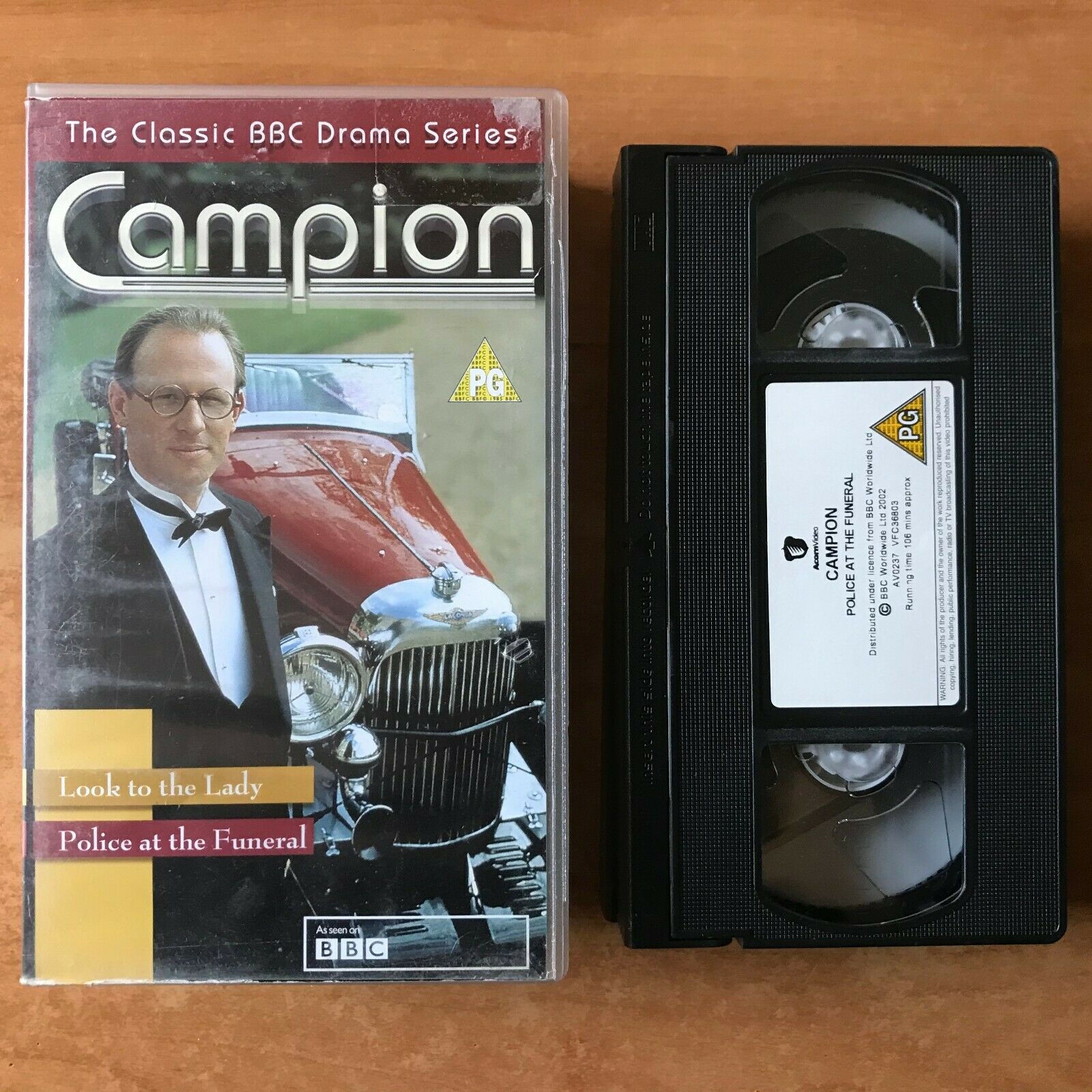 Campion: Look To The Lady (BBC) - TV Series - Drama - Peter Davison - Pal VHS-