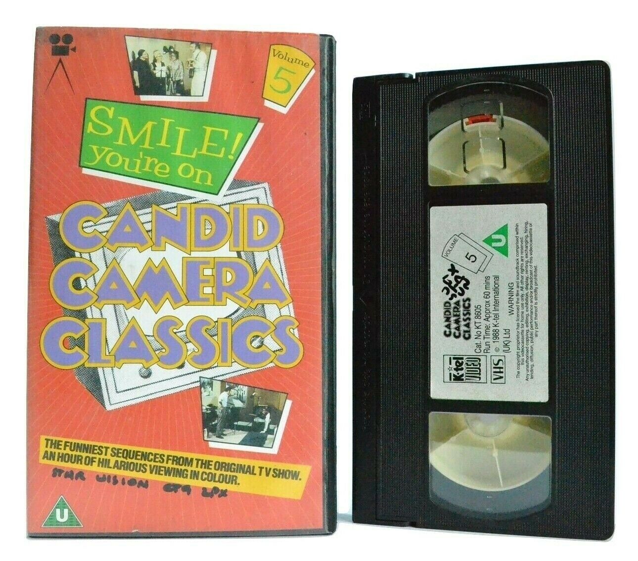 Candid Camera Classics: Volume 5 - Hilarious Viewing - TV Show - Pal VHS-