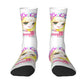 Candy Candy Anime Dress Socks - Funny Mens & Unisex - Warm 3D Printing - Manga TV Crew Socks-18-Fashion Socks-