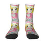 Candy Candy Anime Dress Socks - Funny Mens & Unisex - Warm 3D Printing - Manga TV Crew Socks-2-Fashion Socks-