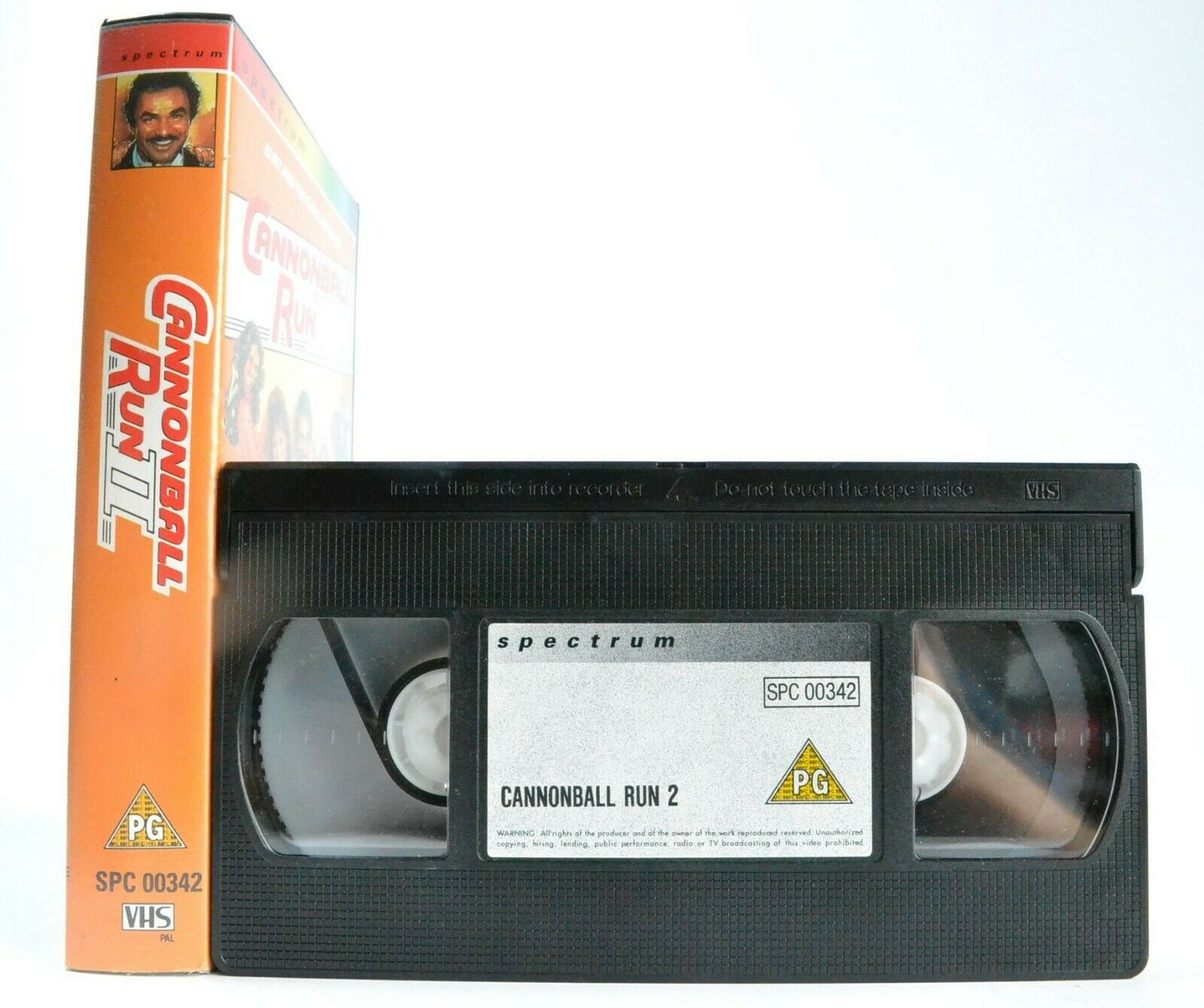 Cannonball Run 2 [Spectrum]: Automobile Racing Action - Burt Reynolds - Pal VHS-