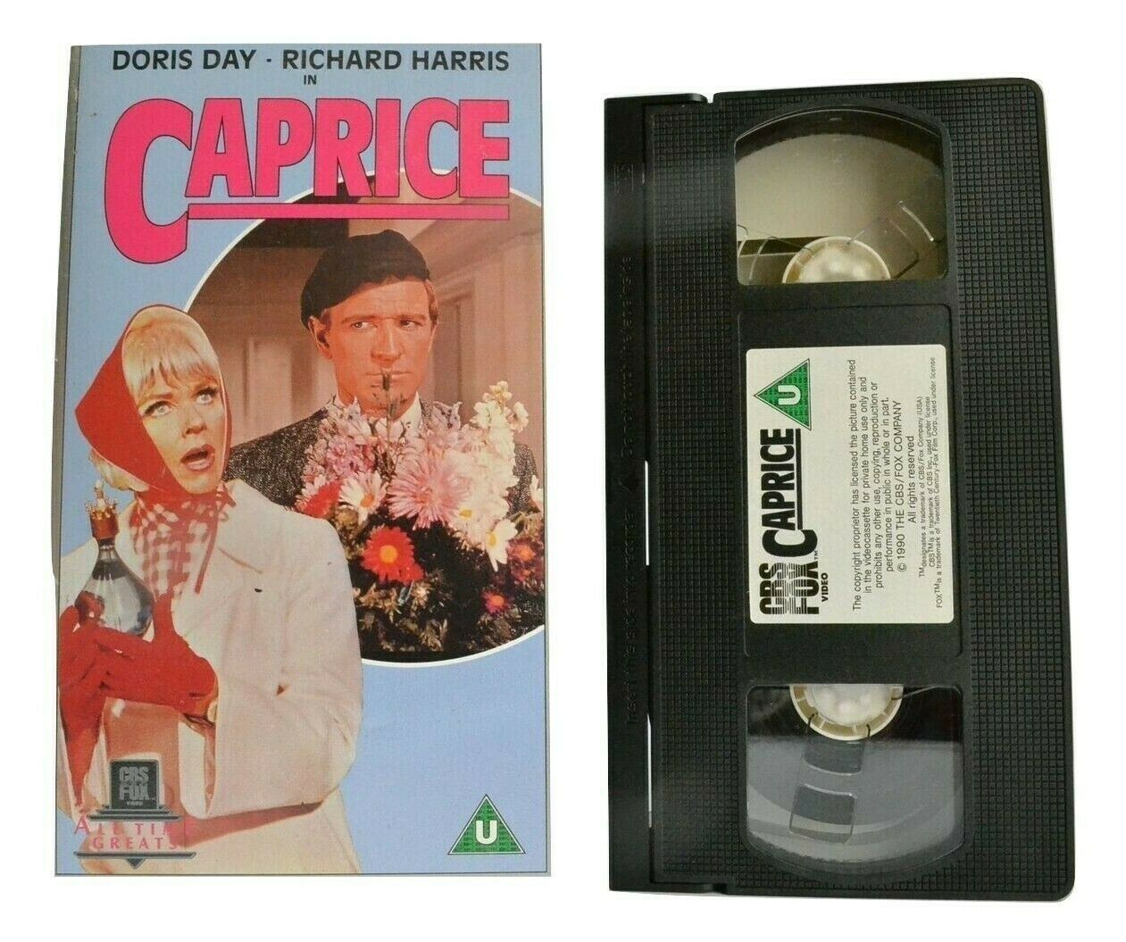 Caprice (1967); [Frank Tashlin]: Comedy - Doris Day / Richard Harris - Pal VHS-