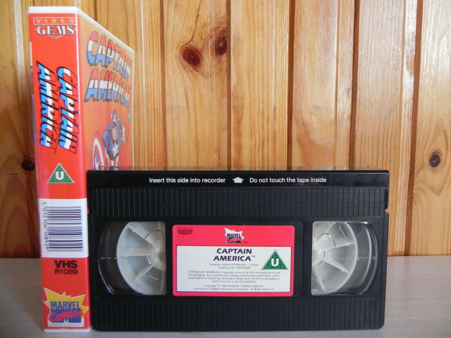 Captain America - The Sleeper Shall Awake - Marvel Comics Video Library - VHS-