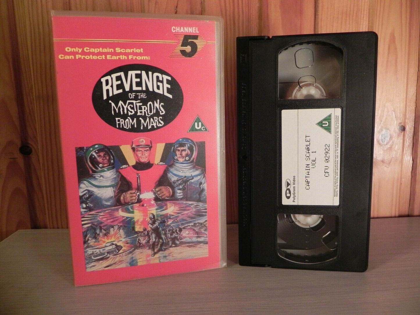 Captain Scarlet: Revenge Of The Mysterons From Mars (1986) - Children's Pal VHS-