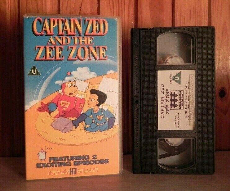 Captain Zed And The Zee Zone: British TV Series (1991) - Animated - Kids - VHS-