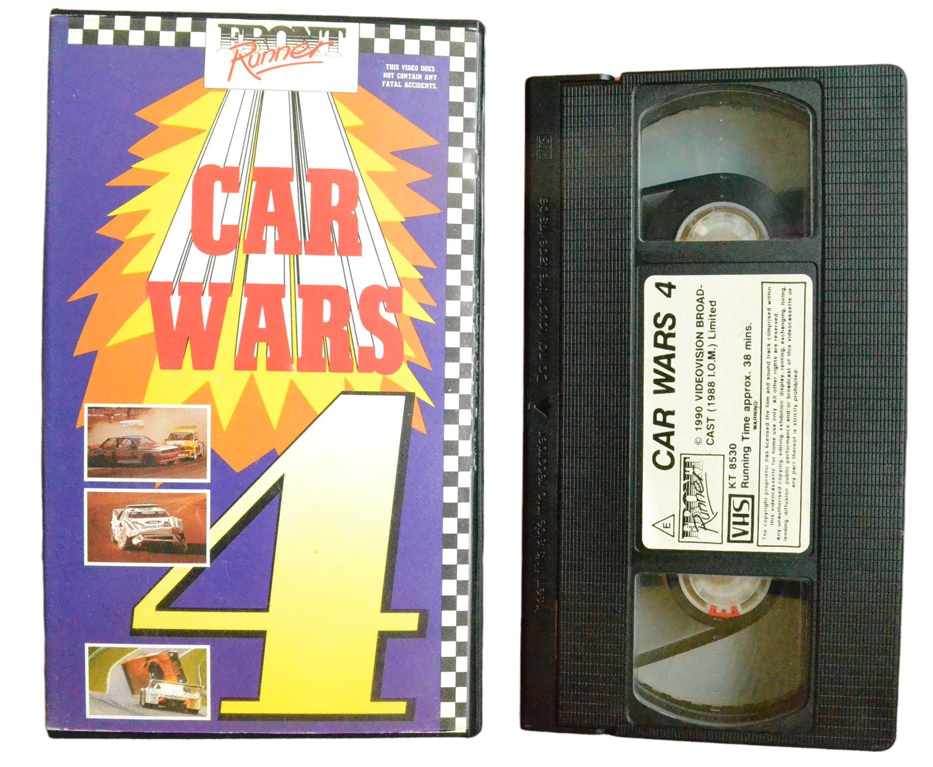 Car Wars 4 (1990) - Front Runner - Pal VHS-