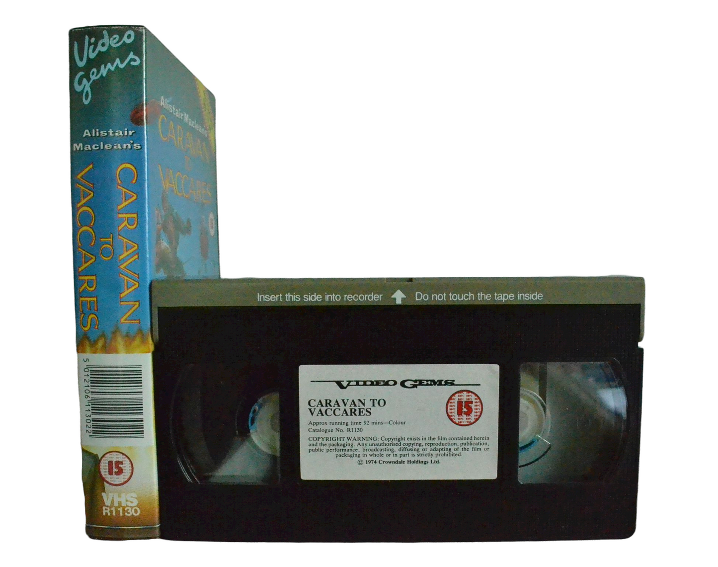 Caravan To Vaccares - David Birney - Video Gems - Children - Pal VHS-