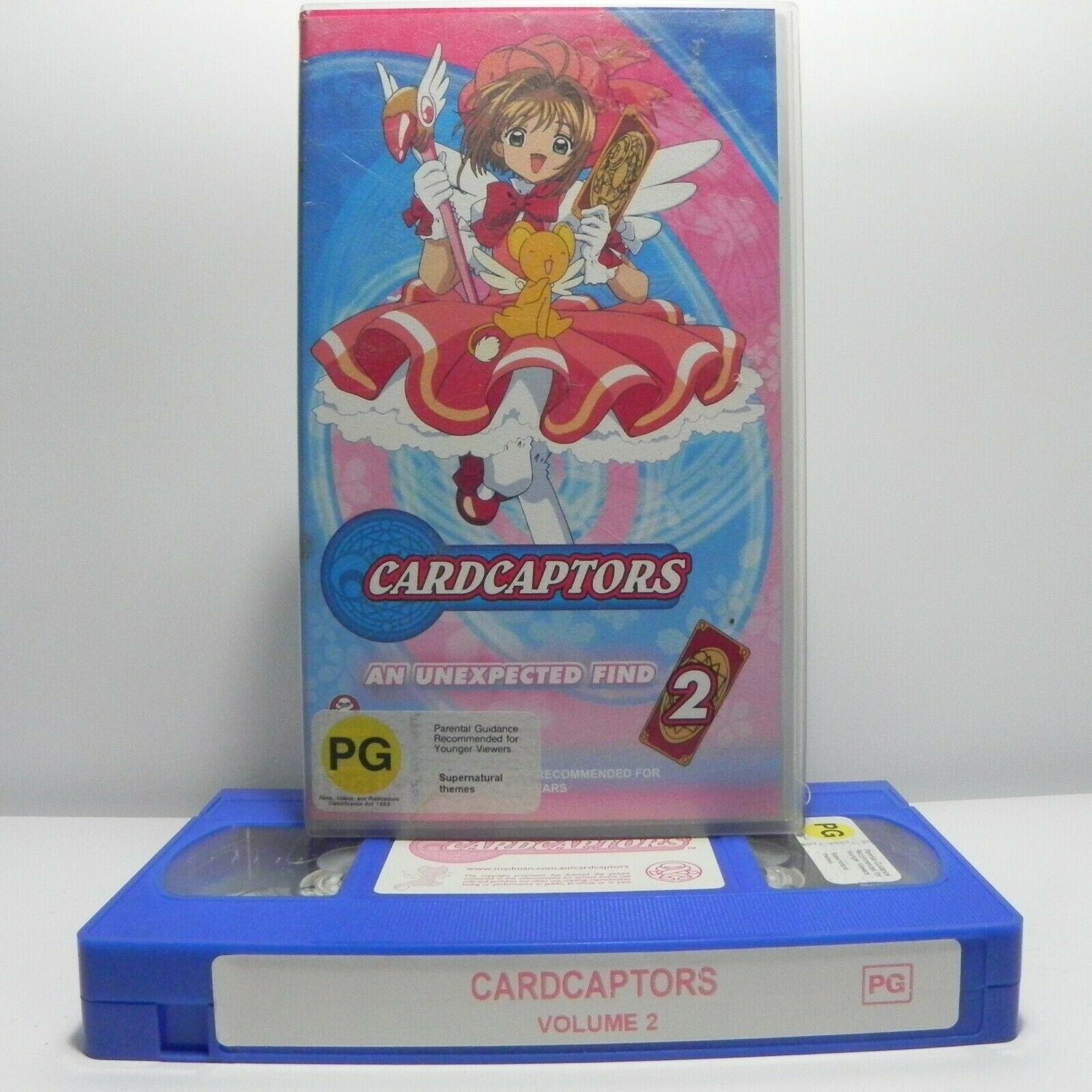 Cardcaptors - Manga - Anime - Three Episodes - Adventures - Children's - Pal VHS-