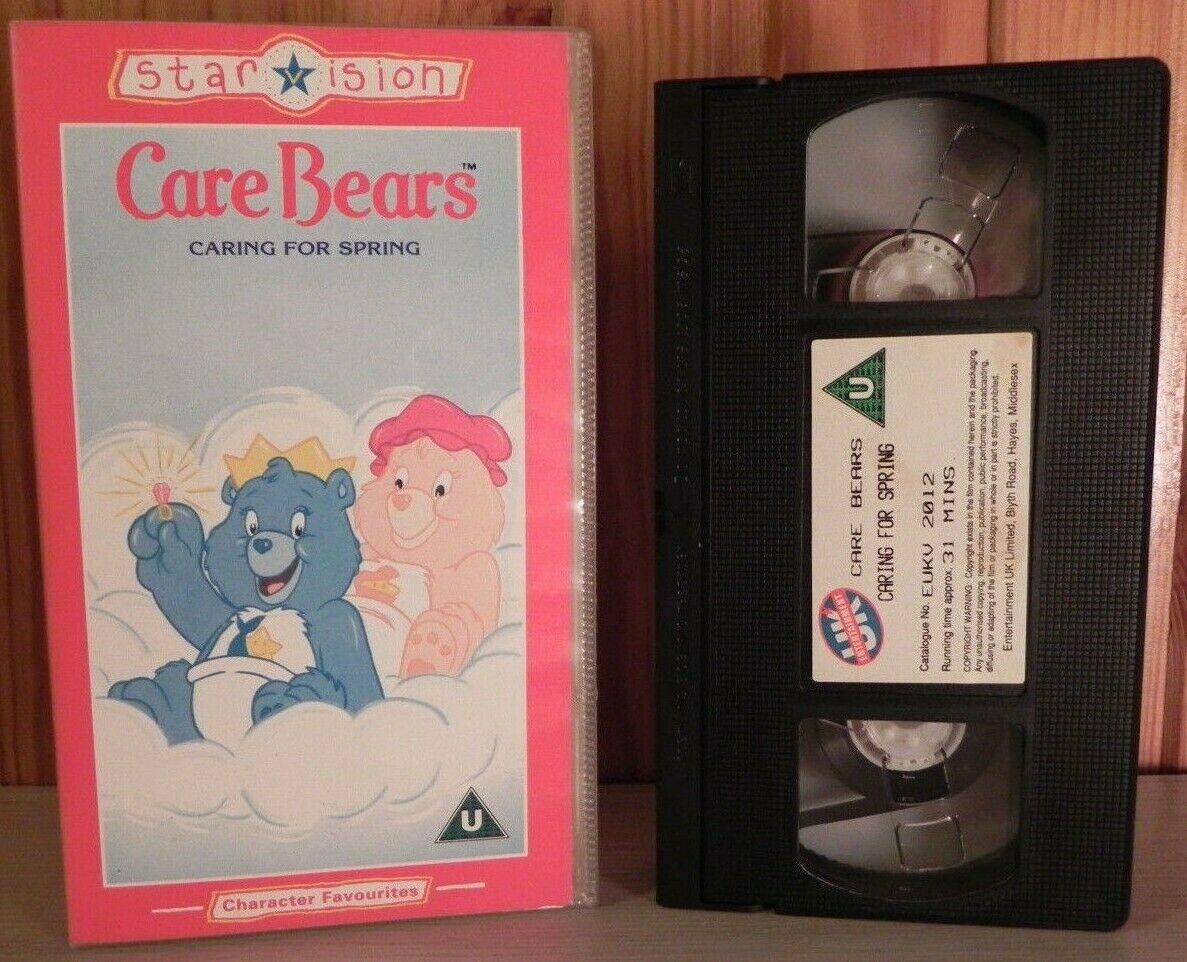 Care Bears (1986) [Starvision]: "Caring For Spring" - Animated - Children's - Pal VHS-