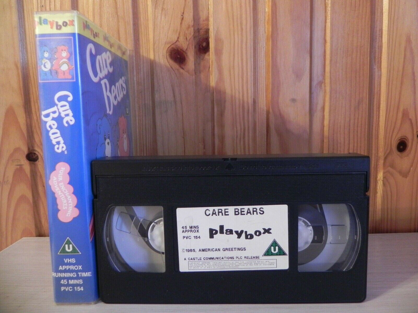 Care Bears: 4 Enchanting Adventures (1985) - Animated Classic - Children's - Pal VHS-