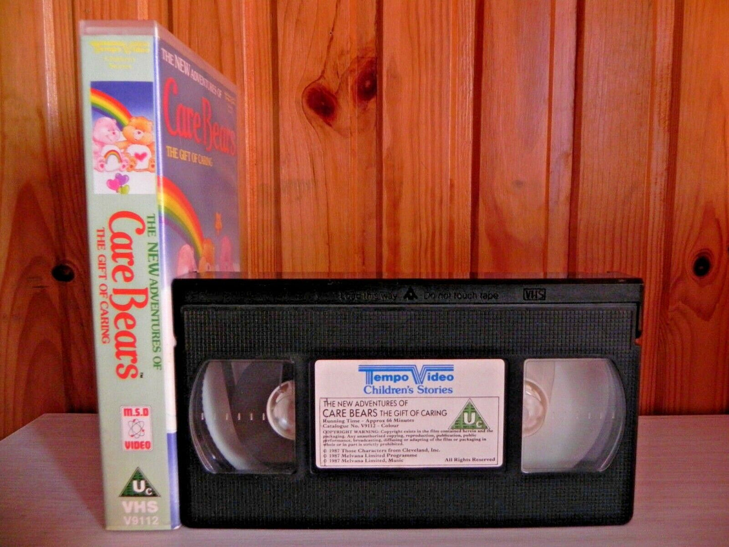 Care Bears: The Gift Of Caring (1988) - Animated Adventures - Children's - VHS-