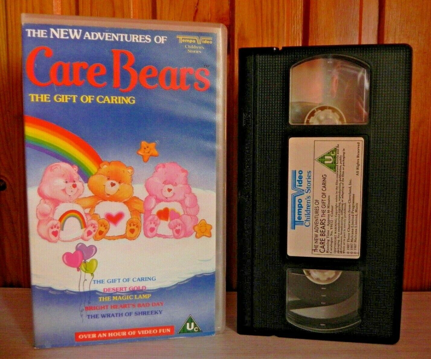 Care Bears: The Gift Of Caring (1988) - Animated Adventures - Children's - VHS-