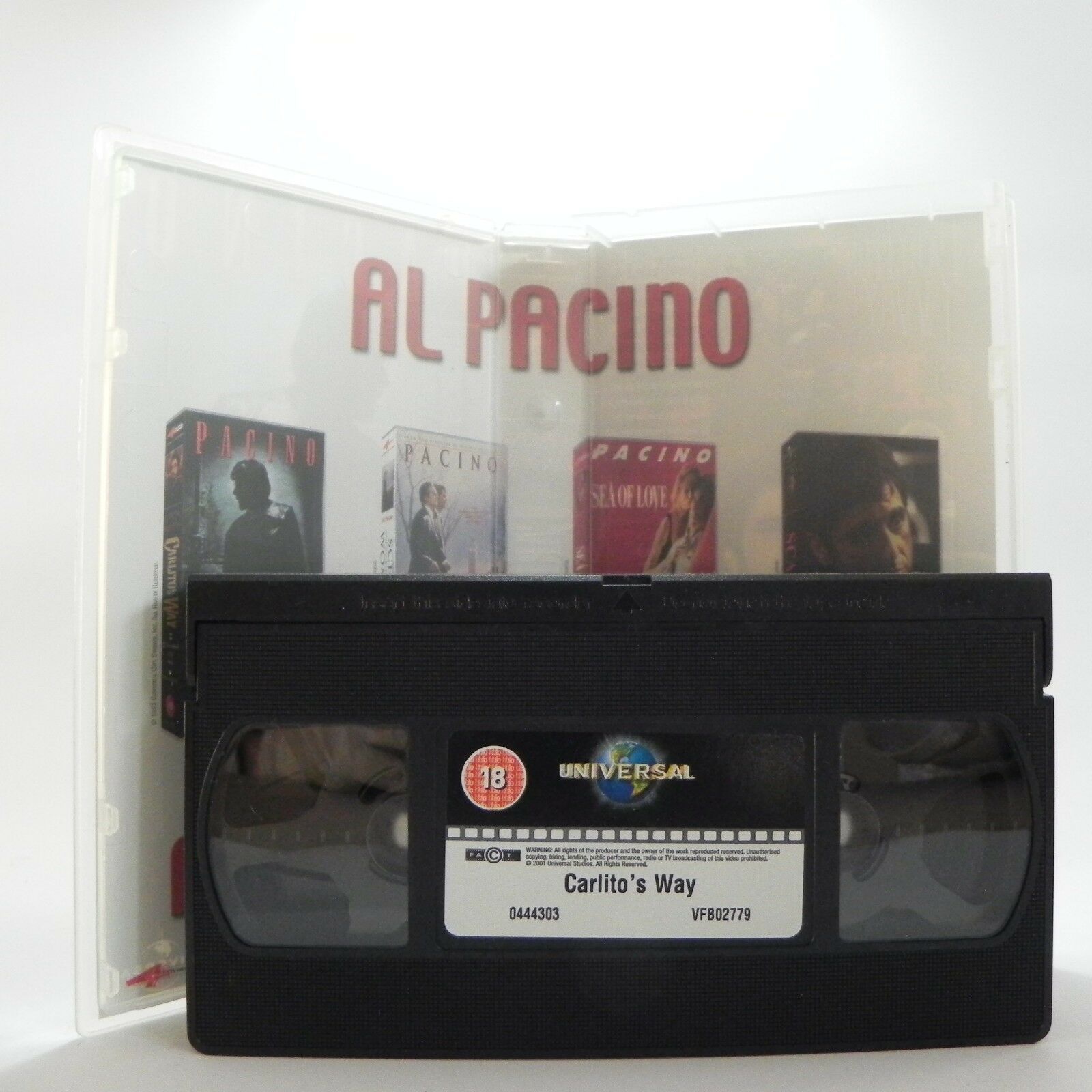 Carlito's Way: B. De Palma Film - Classic Drama - Al Pacino - Sean Penn - VHS-