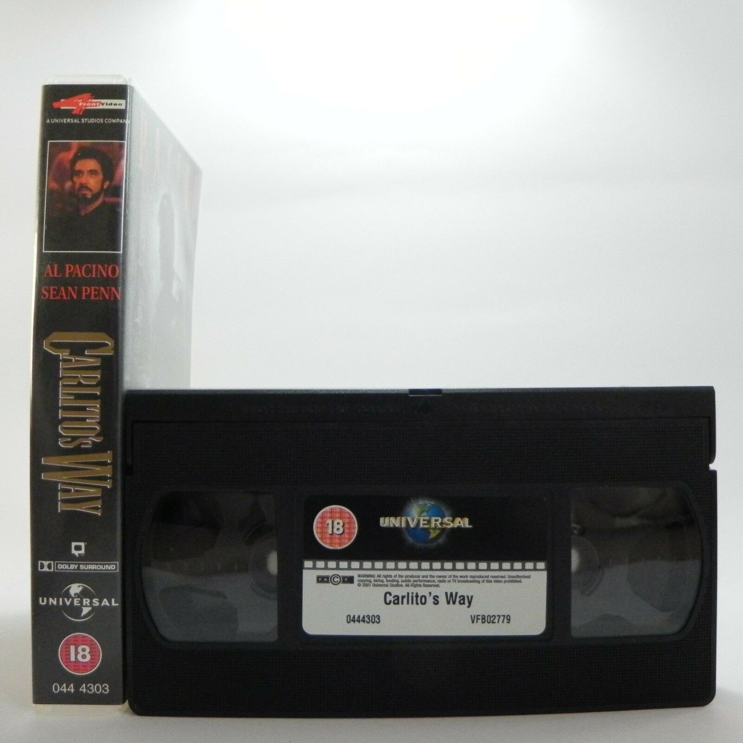 Carlito's Way: B. De Palma Film - Classic Drama - Al Pacino - Sean Penn - VHS-