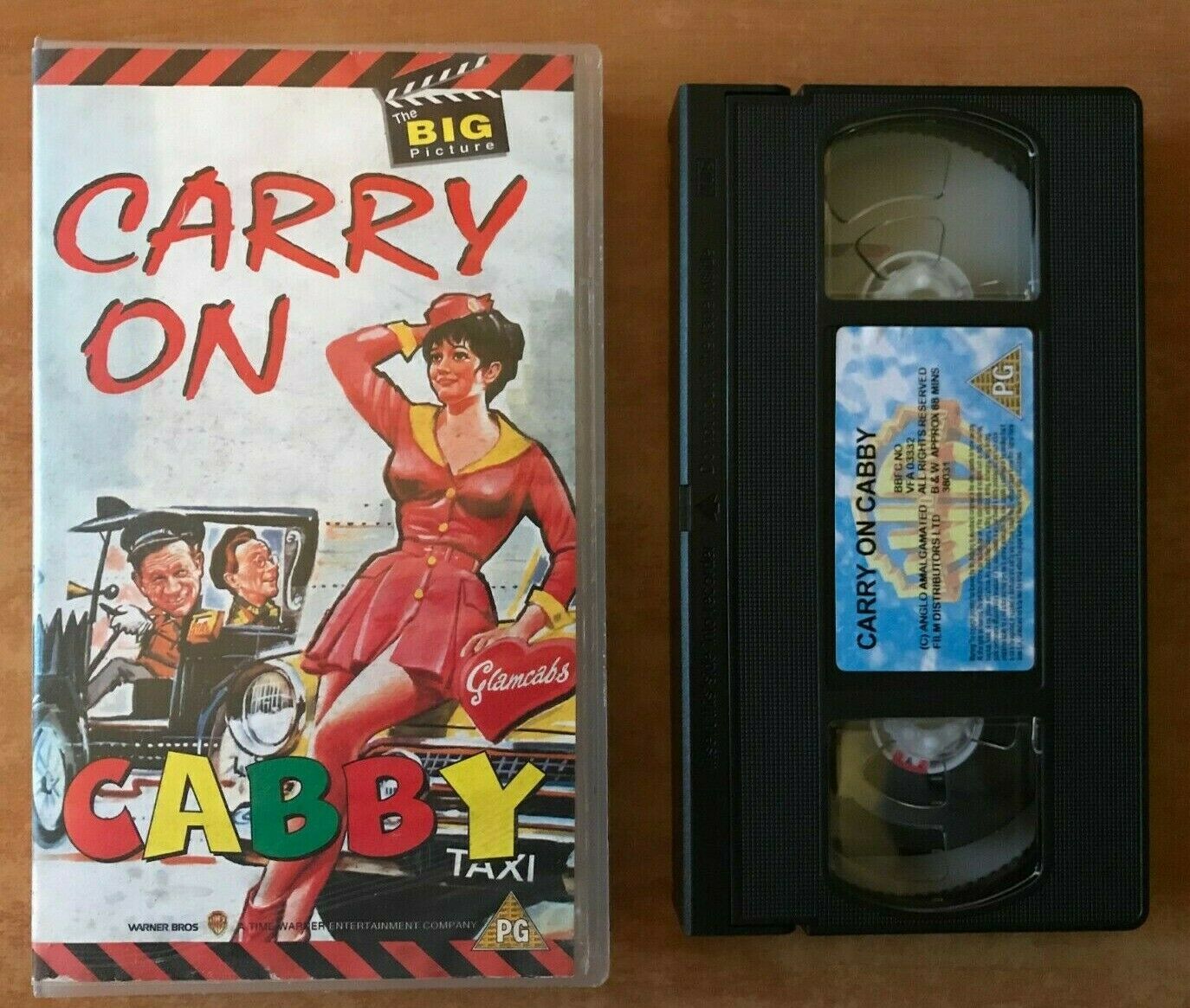 Carry On Cabby (1963): 7th "Carry On" Film Series - Comedy - Sidney James - VHS-