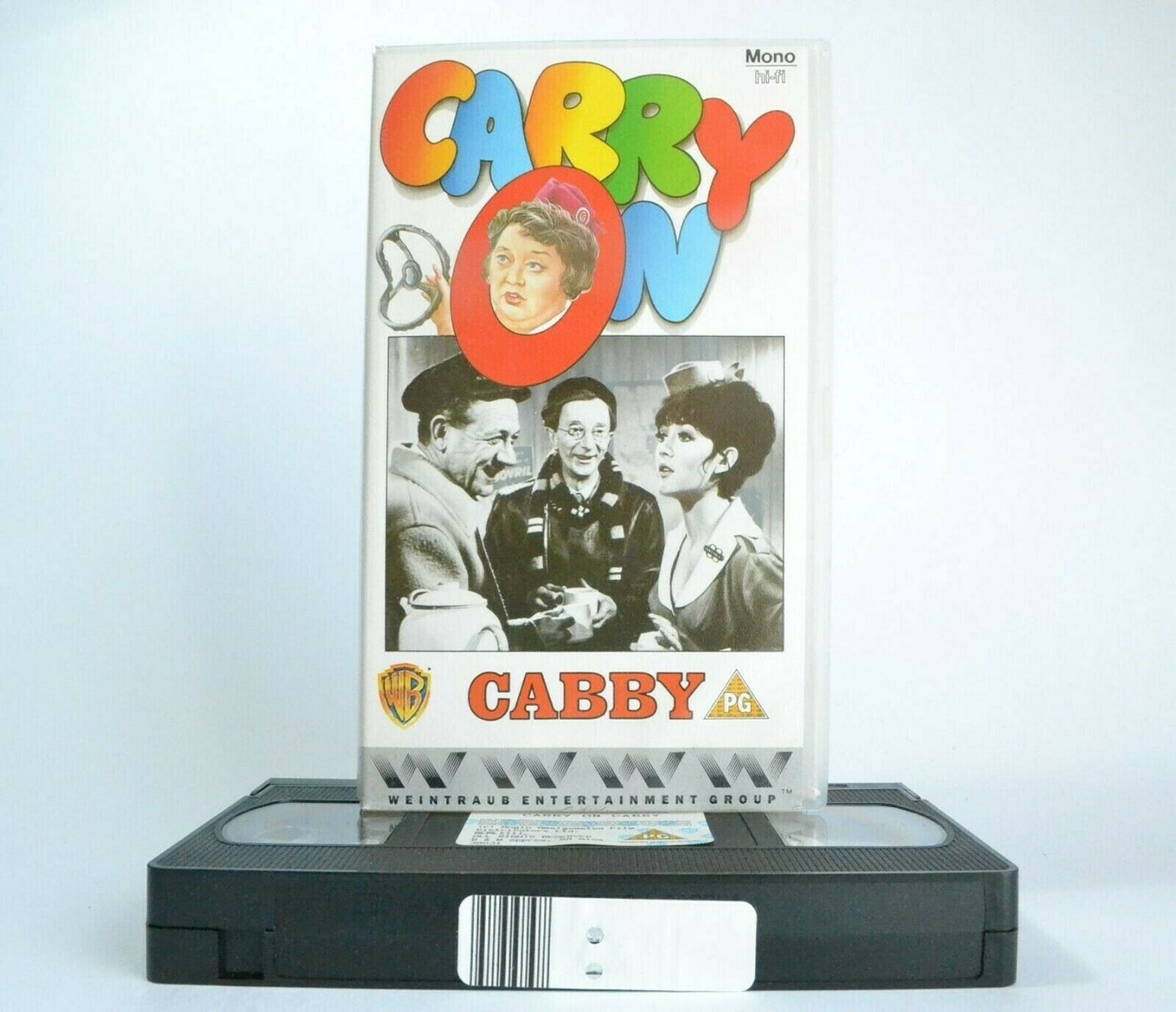 Carry On: Cabby - (1989) Warner Release - 7th "Carry On" Film Series - Pal VHS-