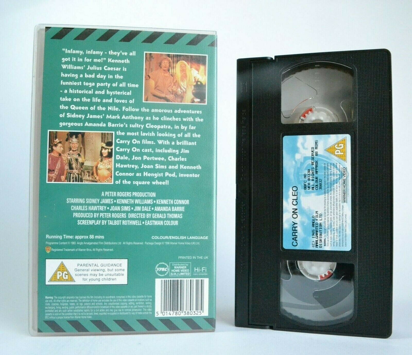 Carry On: Cleo (1964) - 10th "Carry On" Film Series - British Comedy - Pal VHS-