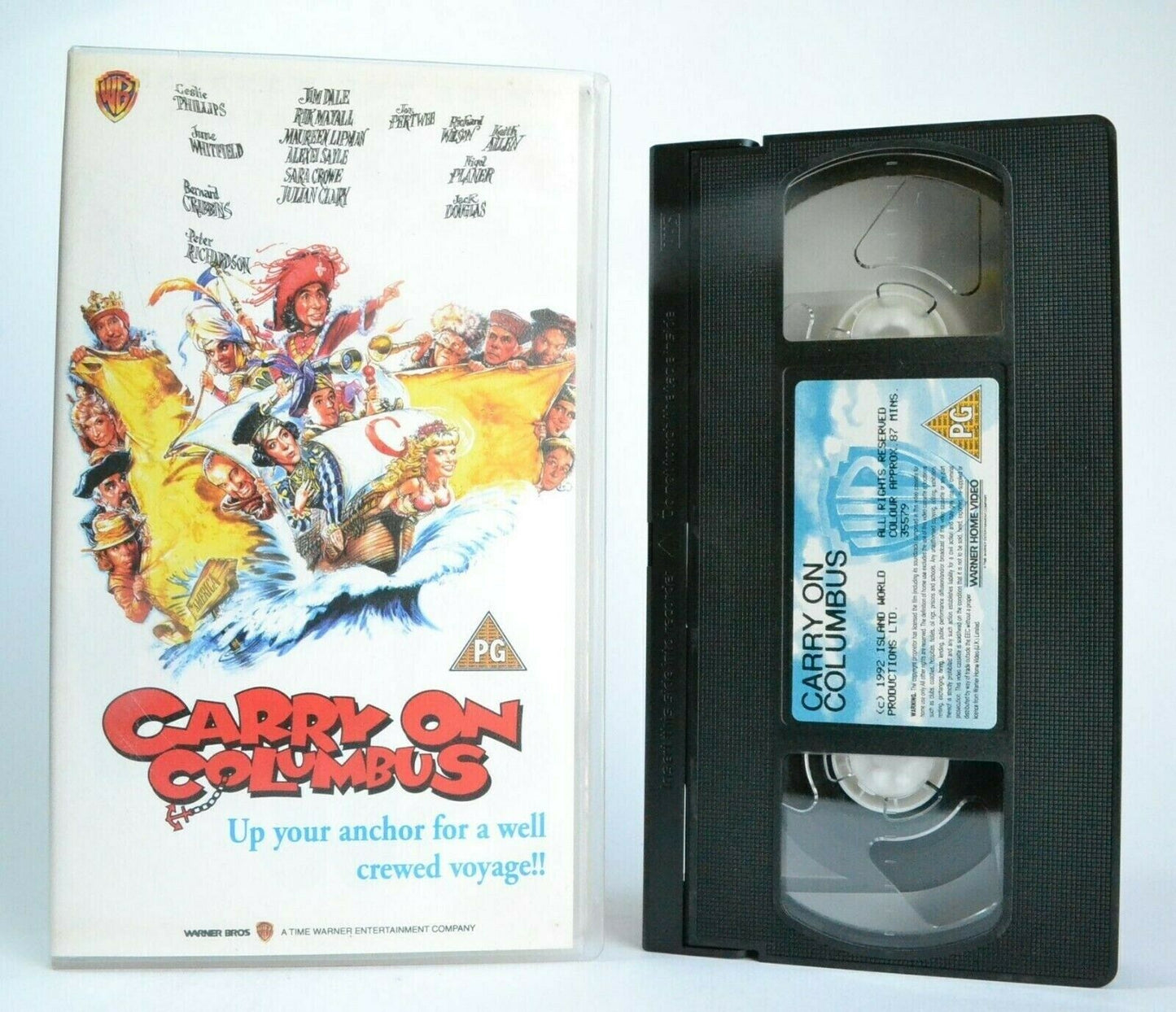 Carry On: Columbus (1992): 31st "Carry On" Film Series - Adventure Comedy - VHS-