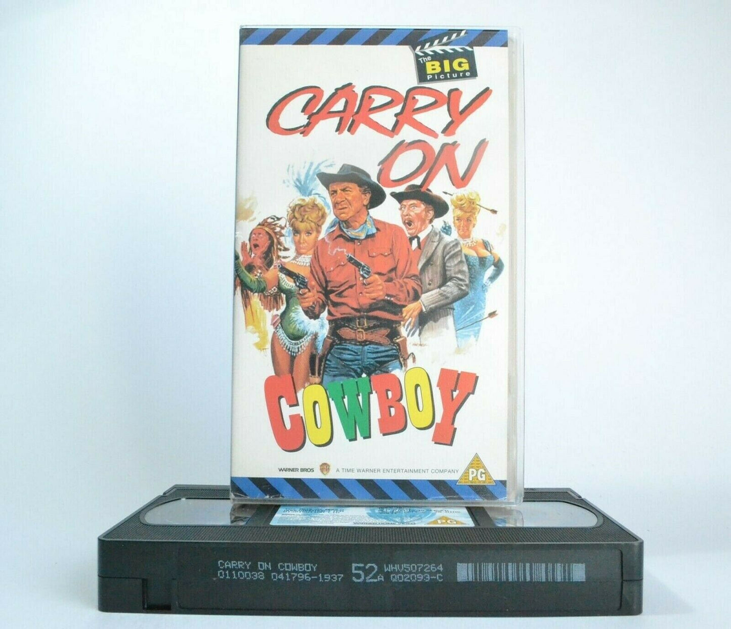 Carry On: Cowboy - (1965) Comedy Western - Sid James/Kenneth Williams - Pal VHS-