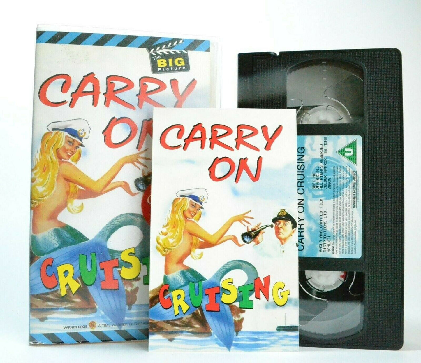 Carry On: Cruising (1962) - Free Postcard Included - Comedy - S.James - Pal VHS-