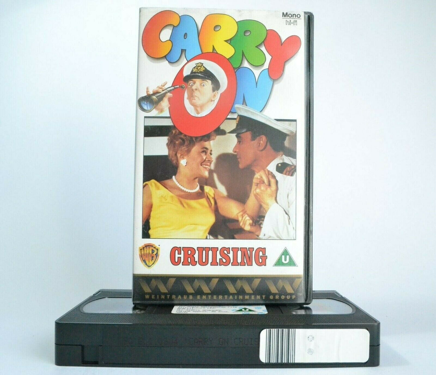 Carry On: Cruising - (1989) Warner Release - British Comedy - Sidney James - VHS-