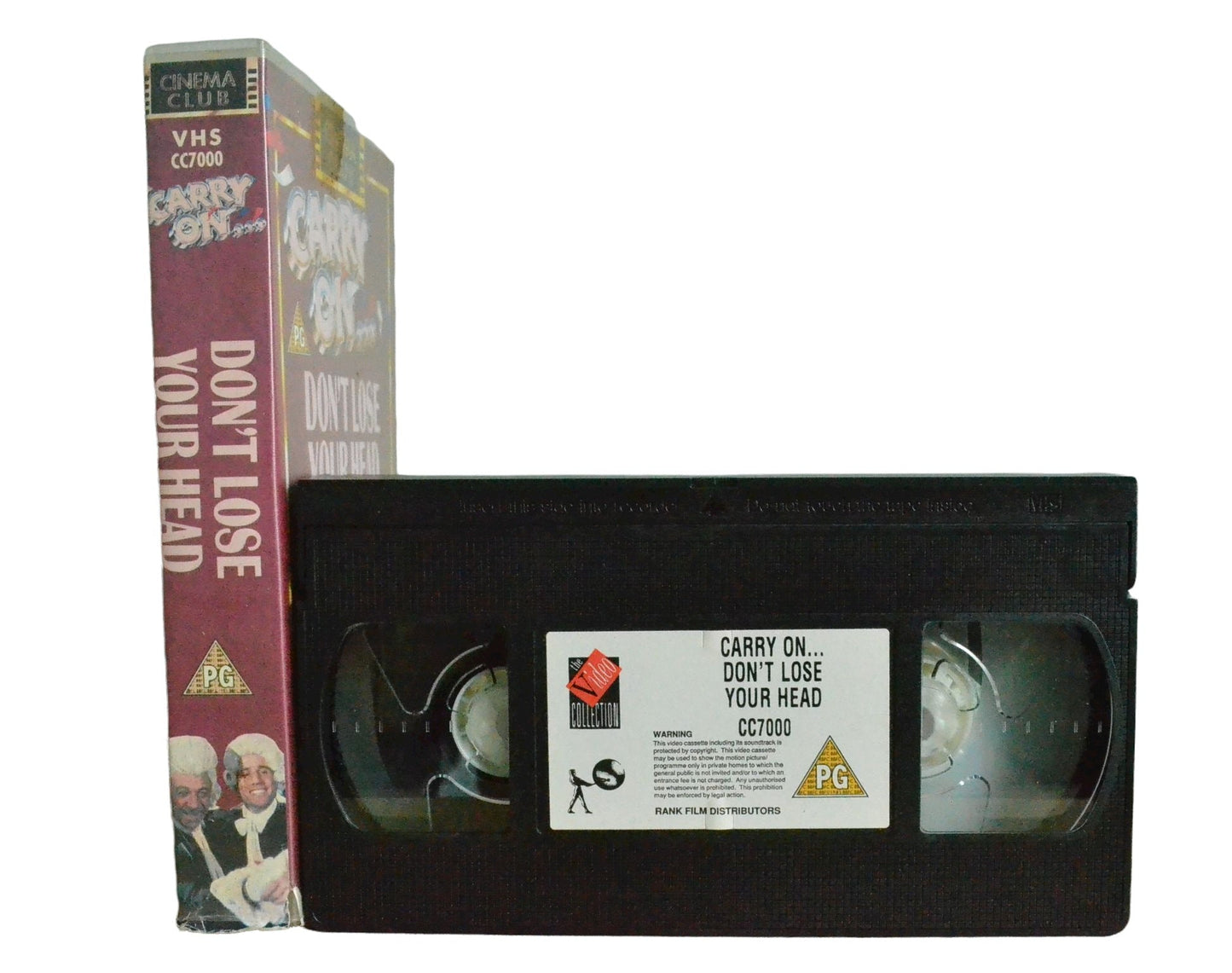 Carry On Don't Lose Your Head - Sidney James - The Video Collection - Comedy - Pal VHS-