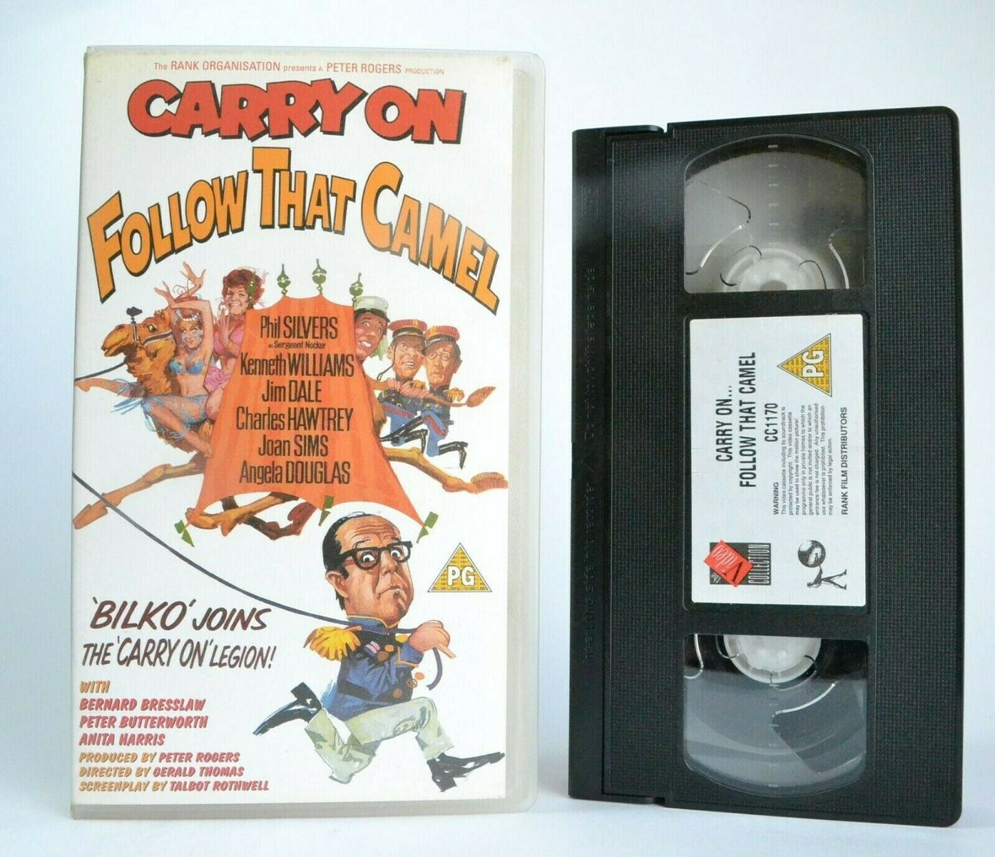 Carry On: Follow That Camel (1967): Adventure Comedy - Kenneth Williams - VHS-