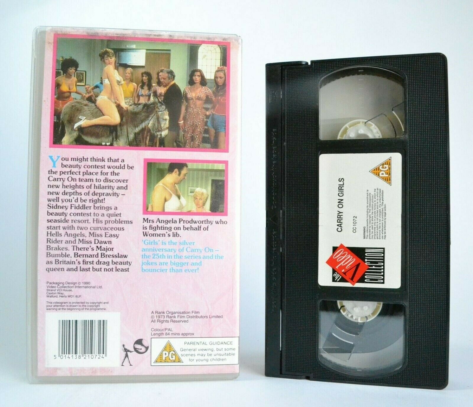 Carry On: Girls (1973) - British Comedy - Sidney James - Joan Sims - Pal VHS-