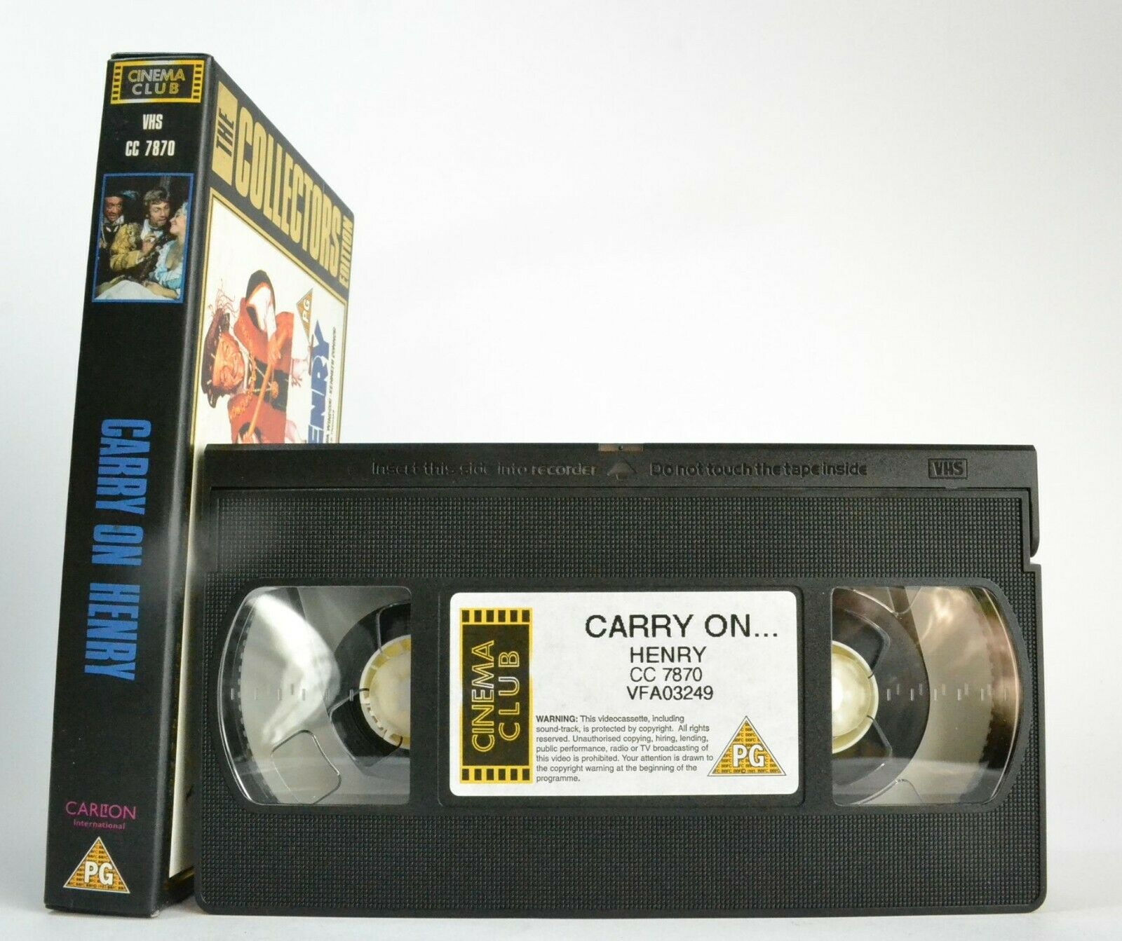 Carry On Henry [Collectors Edition] - Carton Box - Comedy - Sidney James - VHS-