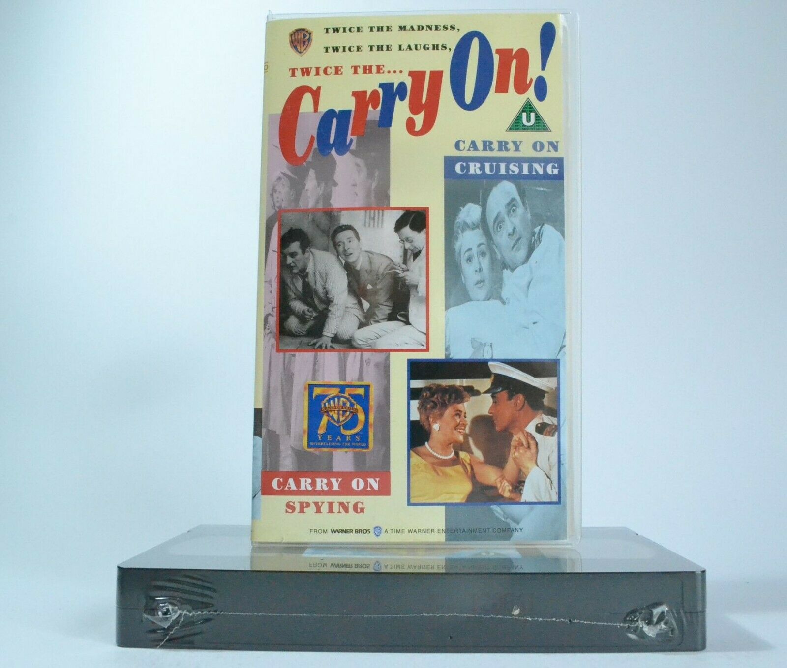 Carry On: Syping / Cruising [Brand New Sealed]: Comedy - Kenneth Williams - VHS-