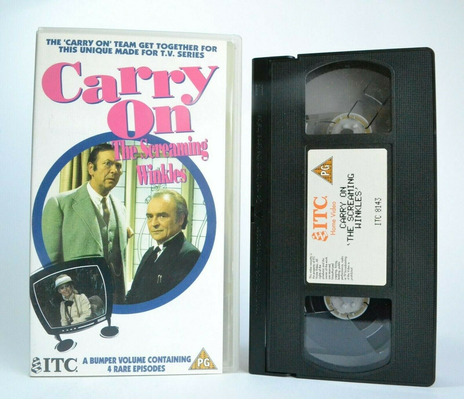 Carry On: The Screaming Winkles - (1975) TV Series - Comedy - 4 Episodes - VHS-