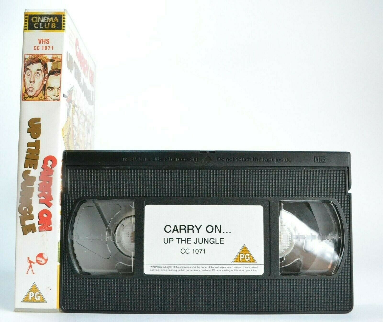 Carry On Up The Jungle (1970) - British Comedy - Frankie Howerd/Sid James - VHS-