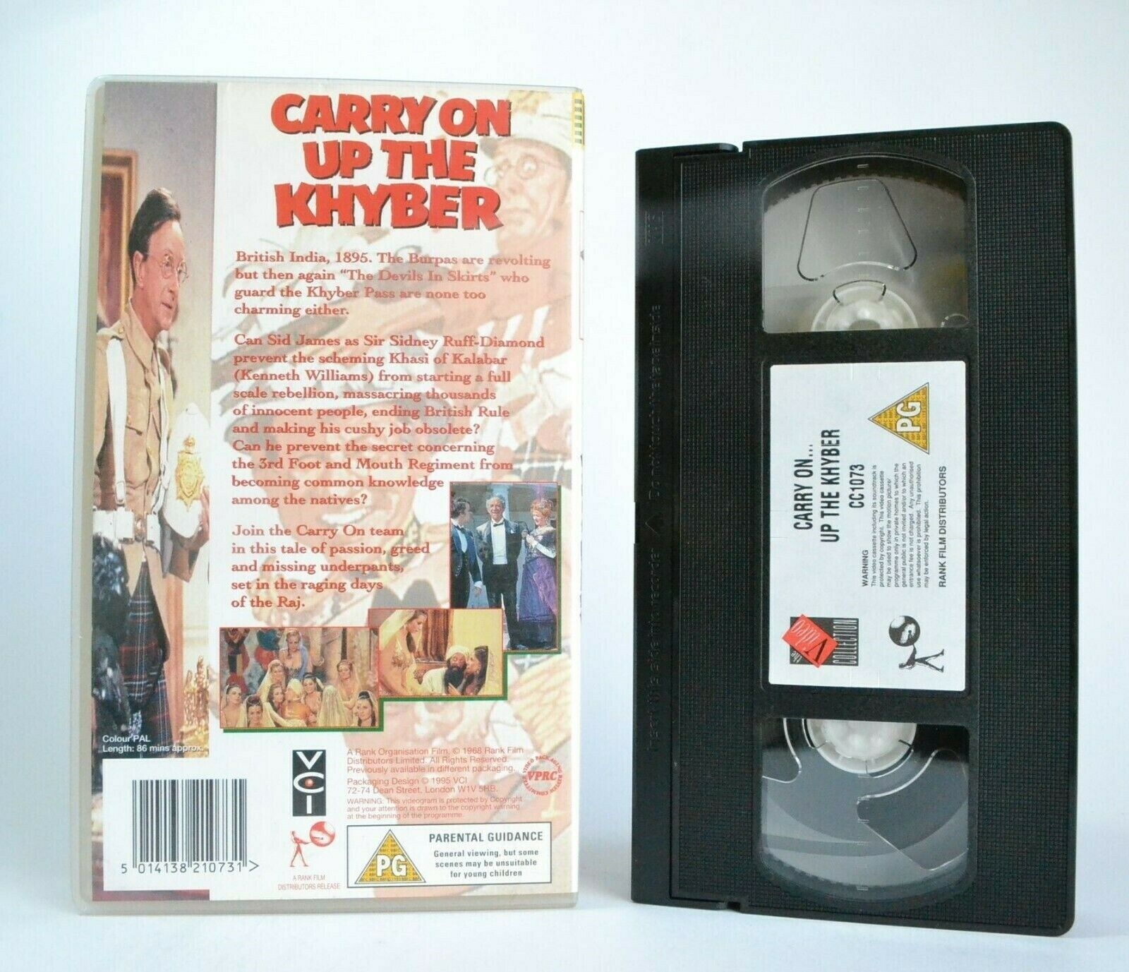 Carry On: Up The Khyber (1968): 16th "Carry On" Film Series - Comedy - Pal VHS-