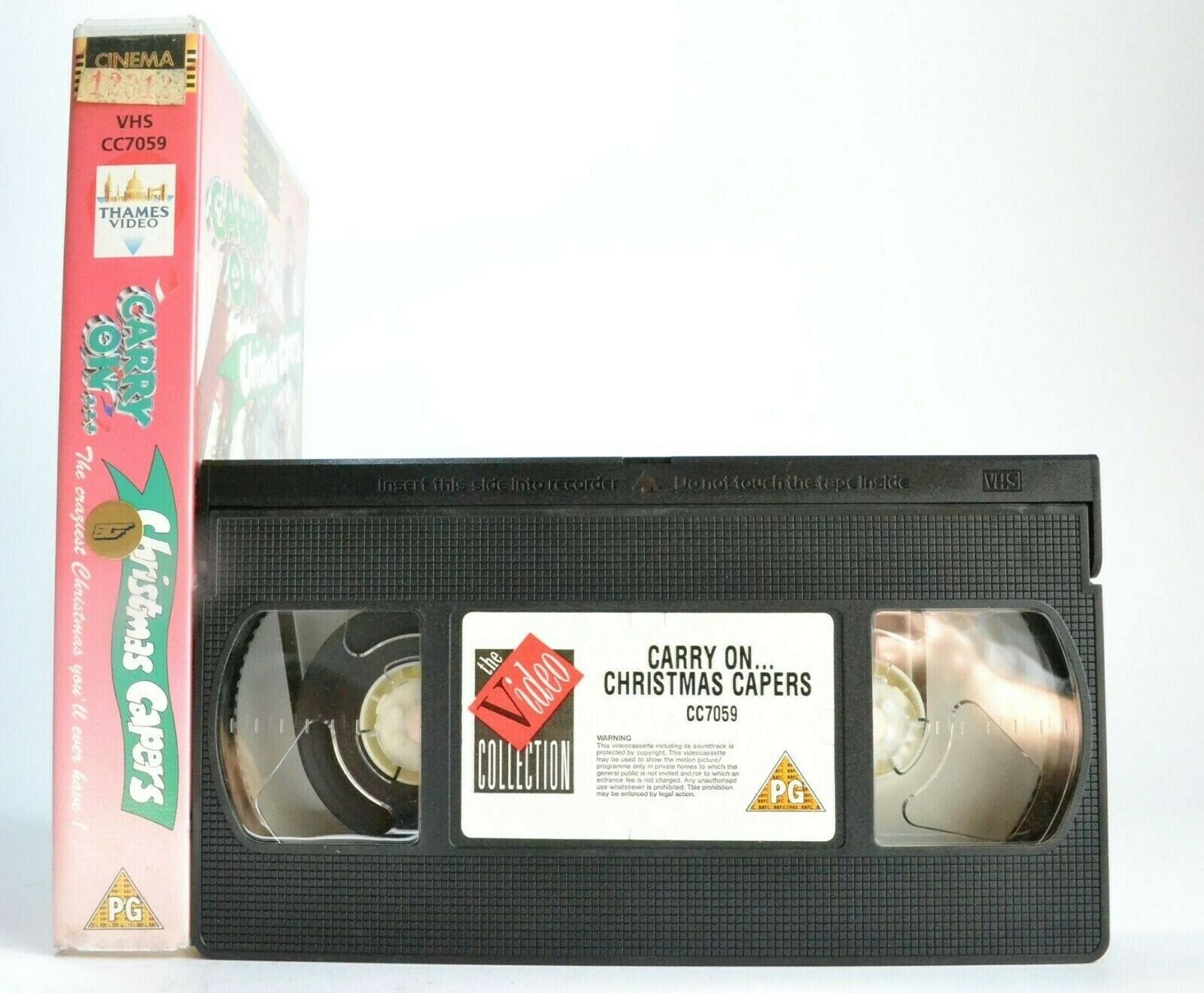 Carry On...Christmas Capers (1992) - British Comedy - Hattie Jacques - Pal VHS-