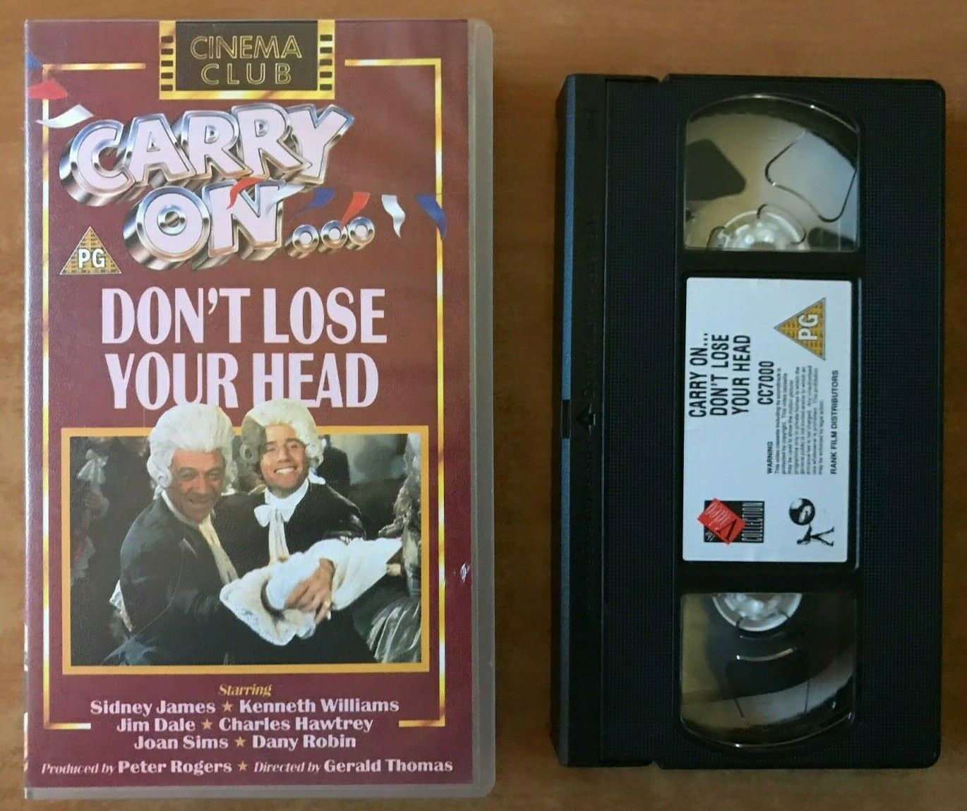 Carry On...Don't Lose Your Head; [Gerald Thomas] Comedy - Sidney James - VHS-