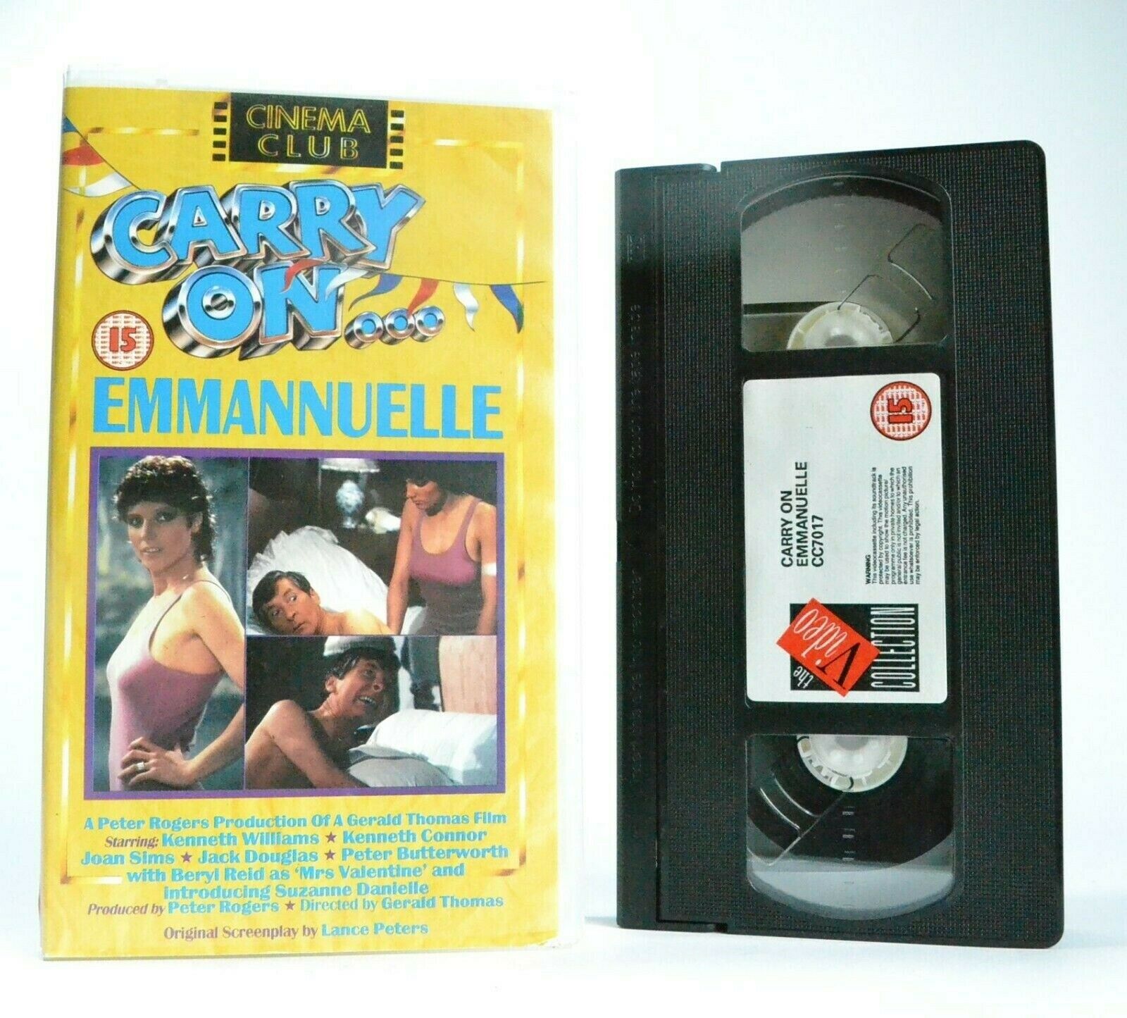 Carry On...Emmannuelle: British Comedy/Romance (1973) - Suzanne Danielle - VHS-