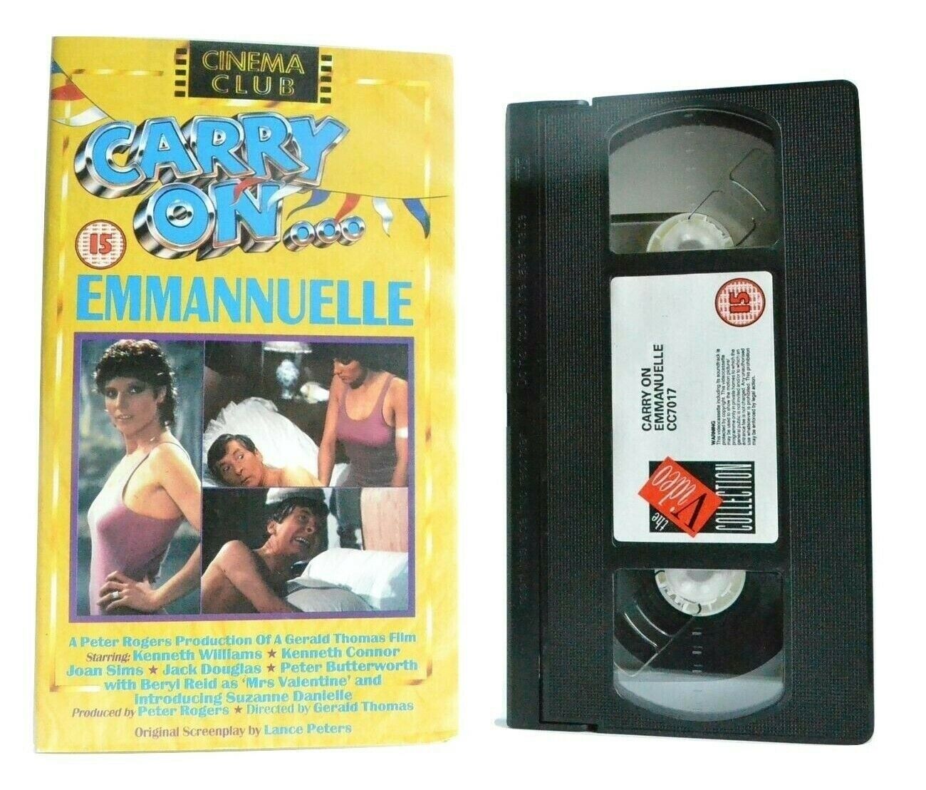 Carry On...Emmannuelle: British Comedy/Romance (1973) - Suzanne Danielle - VHS-