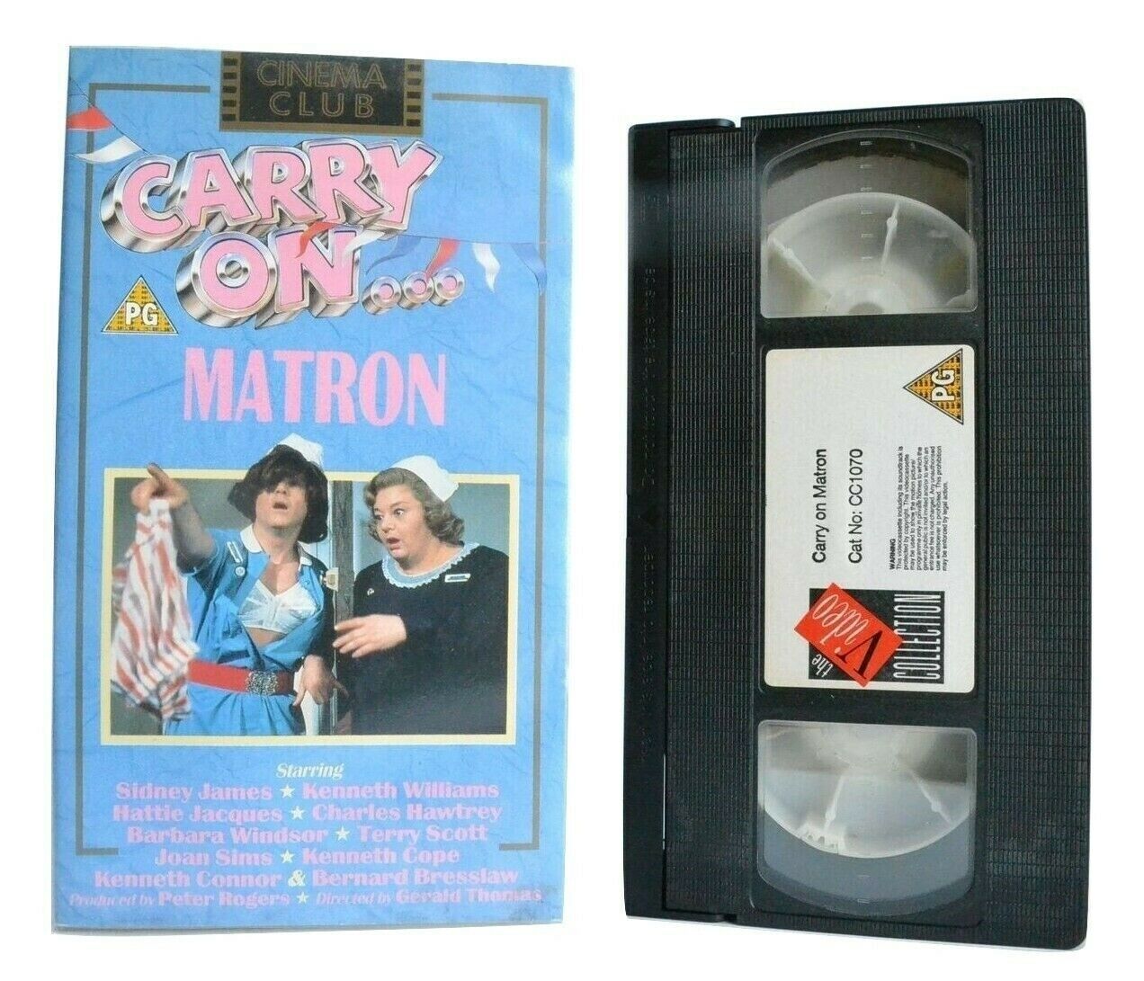 Carry On...Matron - (1972) Crime Comedy - 23rd "Carry On" Film Series - Pal VHS-