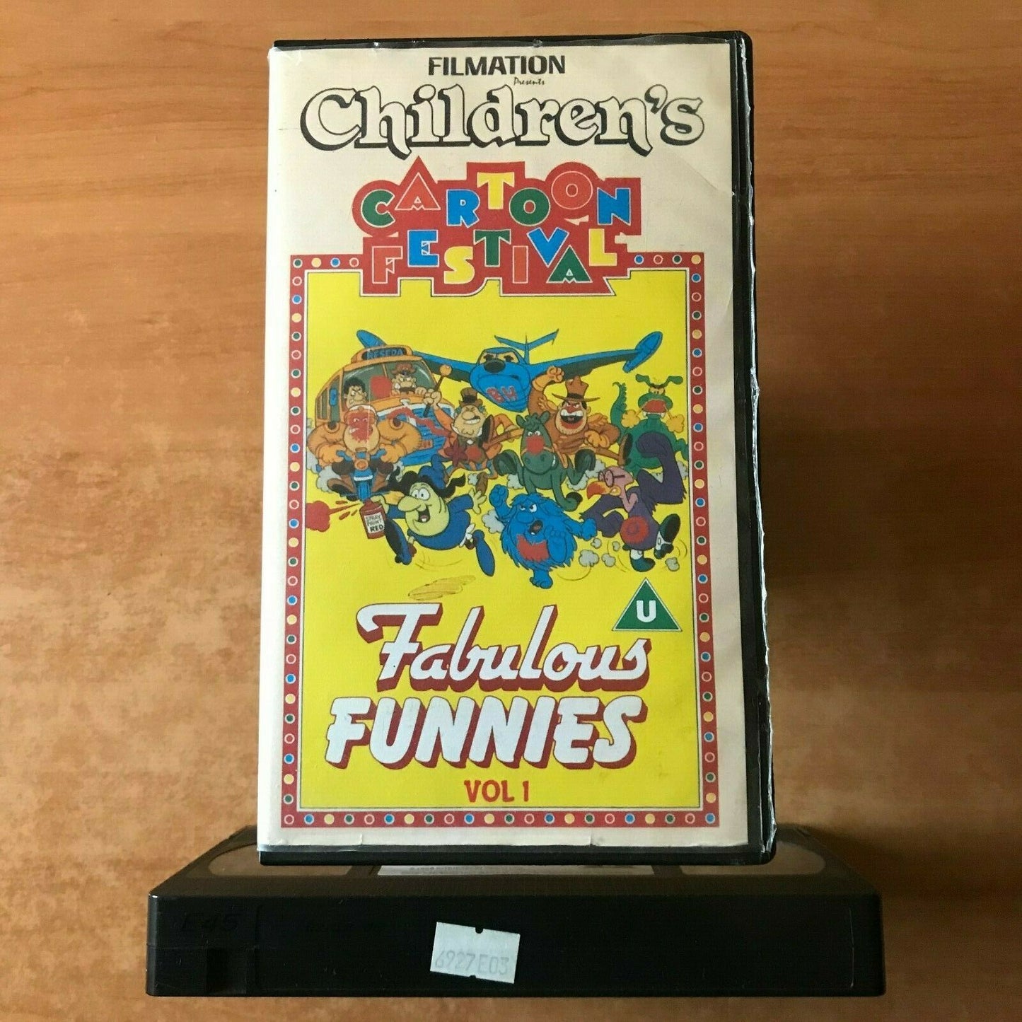 Cartoon Festival: Fabulous Funnies (Vol. 1) - Filmation Animation - Kids - VHS-