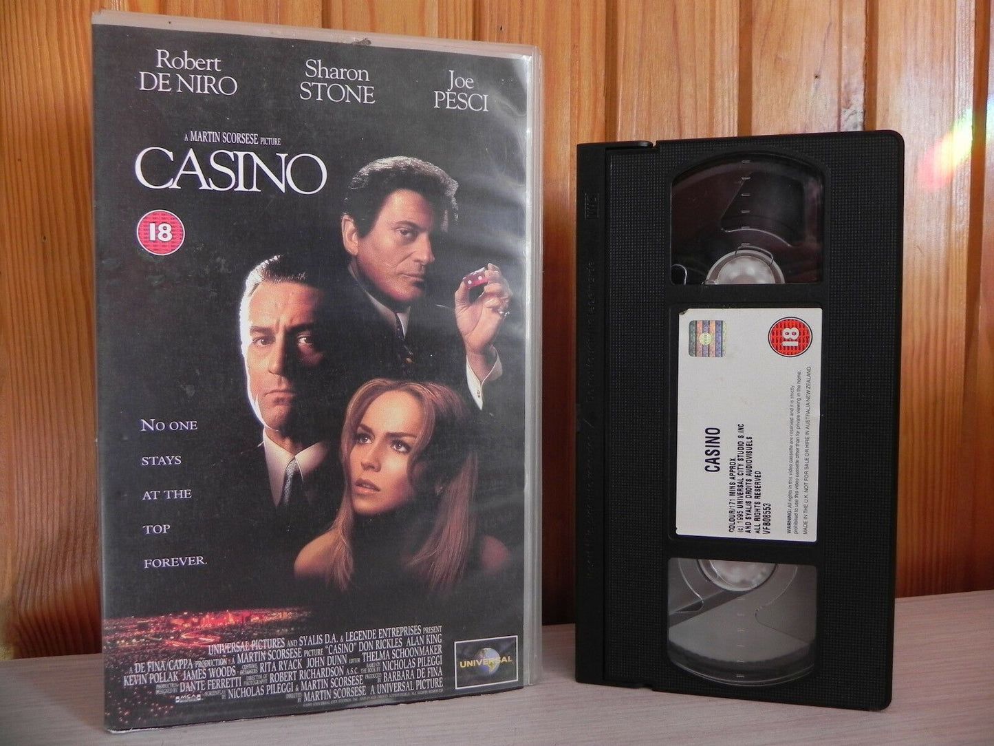 Casino (1995); [Martin Scorsese] Drama - Large Box - Robert De Niro - Pal VHS-