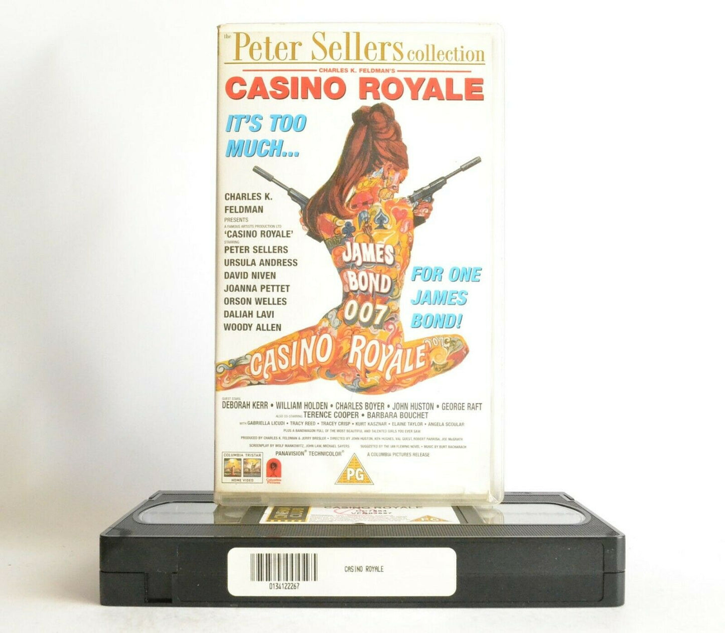 Casino Royale: Based On I.Fleming First Novel - James Bond - P.Sellers - VHS-