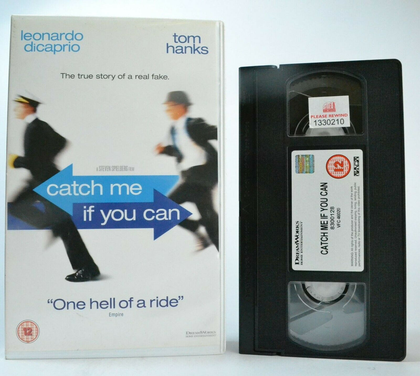 Catch Me If You Can: Based On True Story - Large Box - L.DiCaprio/T.Hanks - VHS-