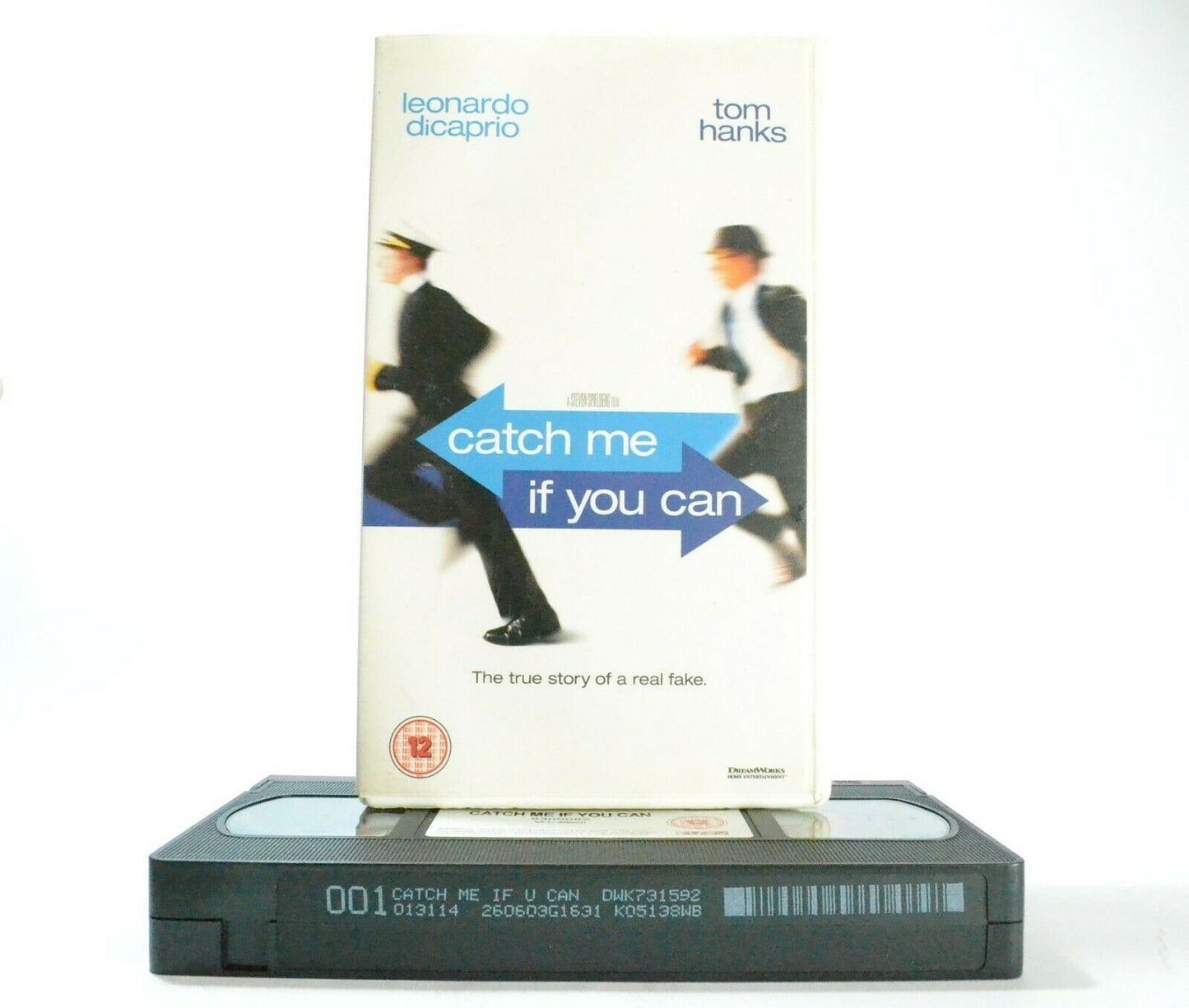 Catch Me If You Can: S.Spielberg Film - Biographical Crime Drama - T.Hanks - VHS-