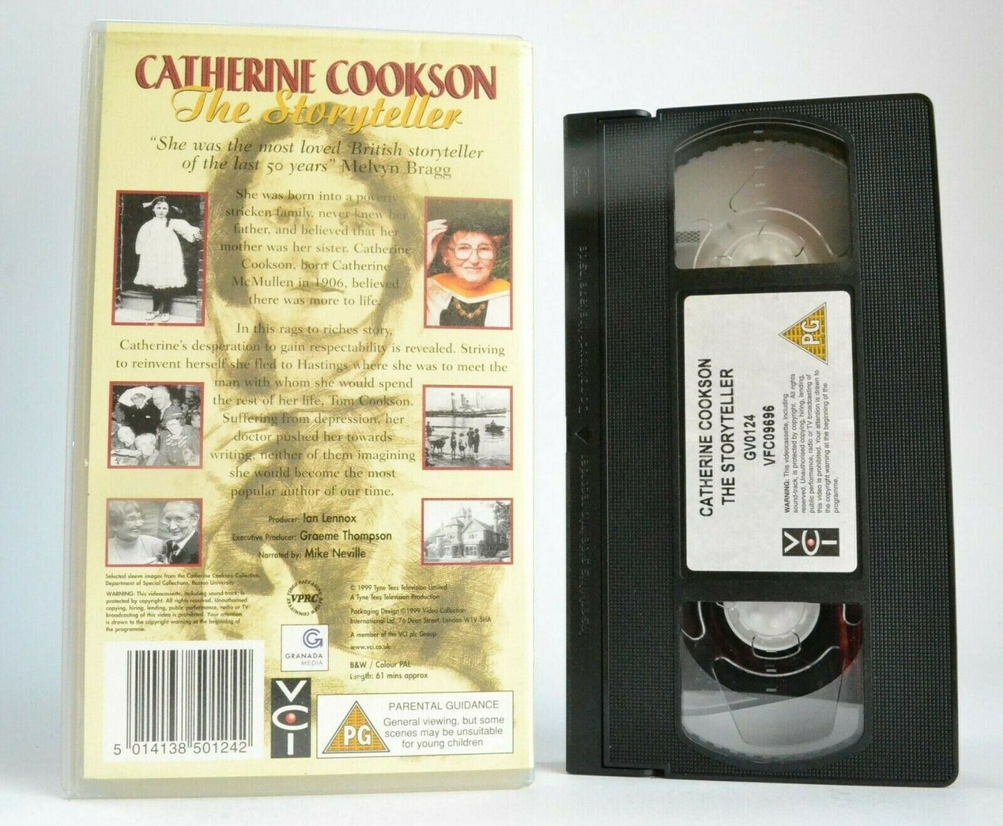 Catherine Cookson: The Storyteller(1906-1998) - Documentary - Mike Neville - VHS-