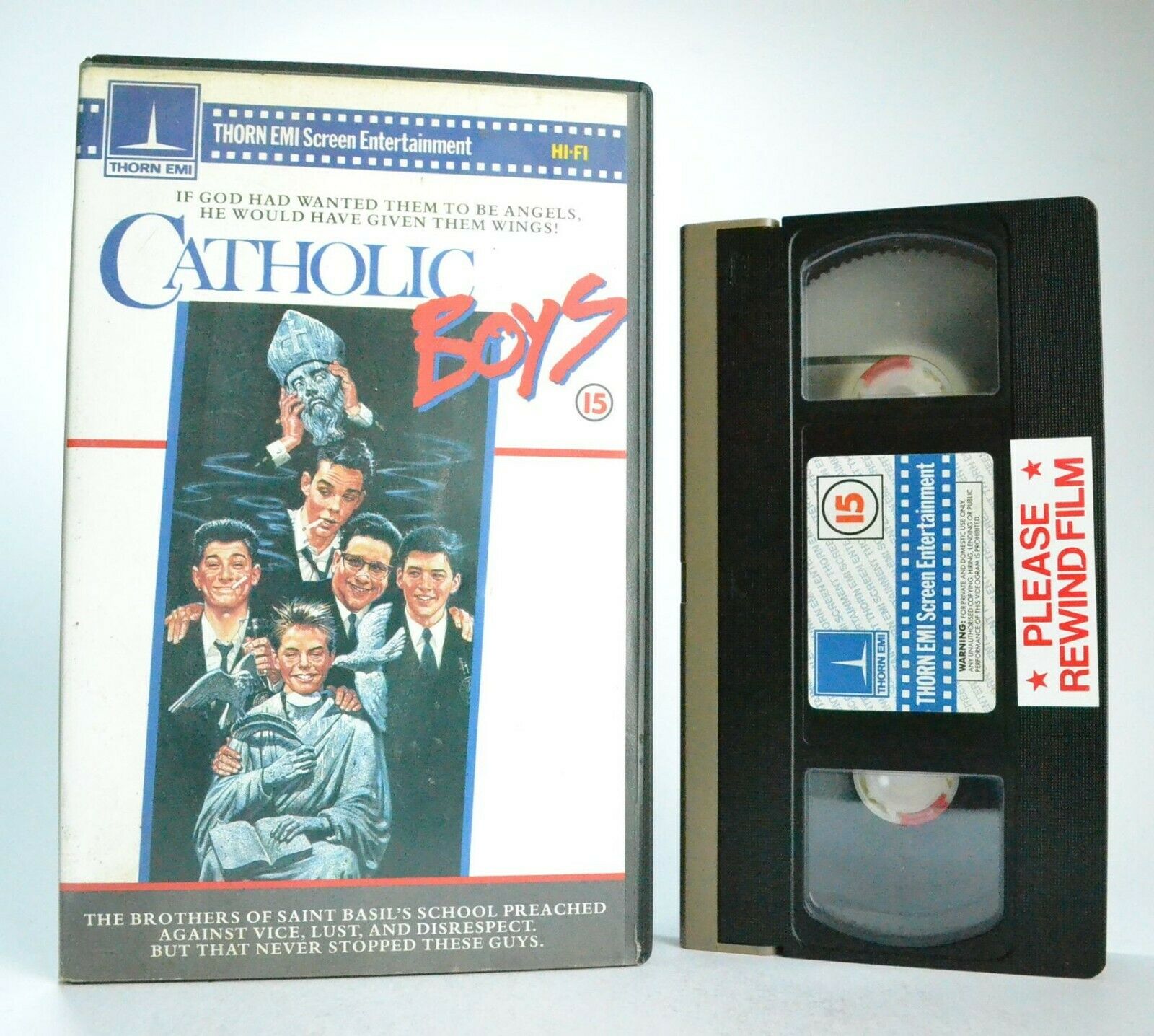 Catholic Boys: Film By M.Dinner (1986) - Drama - Large Box - Ex-Rental - Pal VHS-