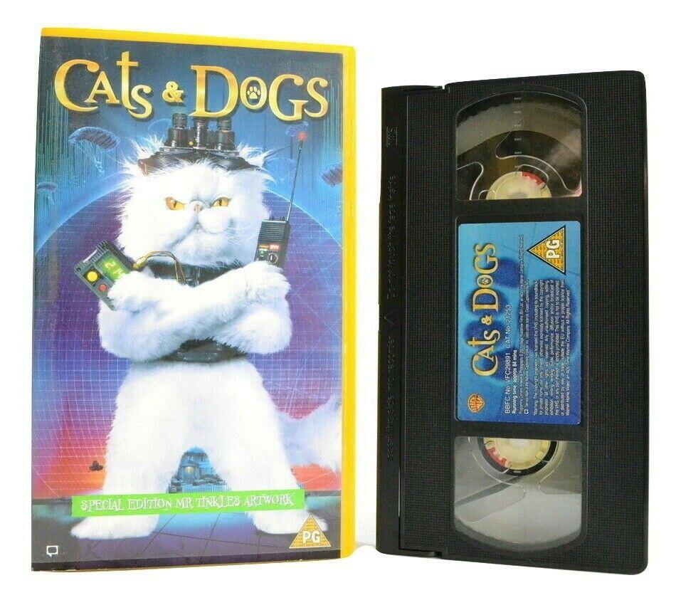 Cats And Dogs: Special (Kitten) Edition - Children's Spy/Action Comedy - Pal VHS-