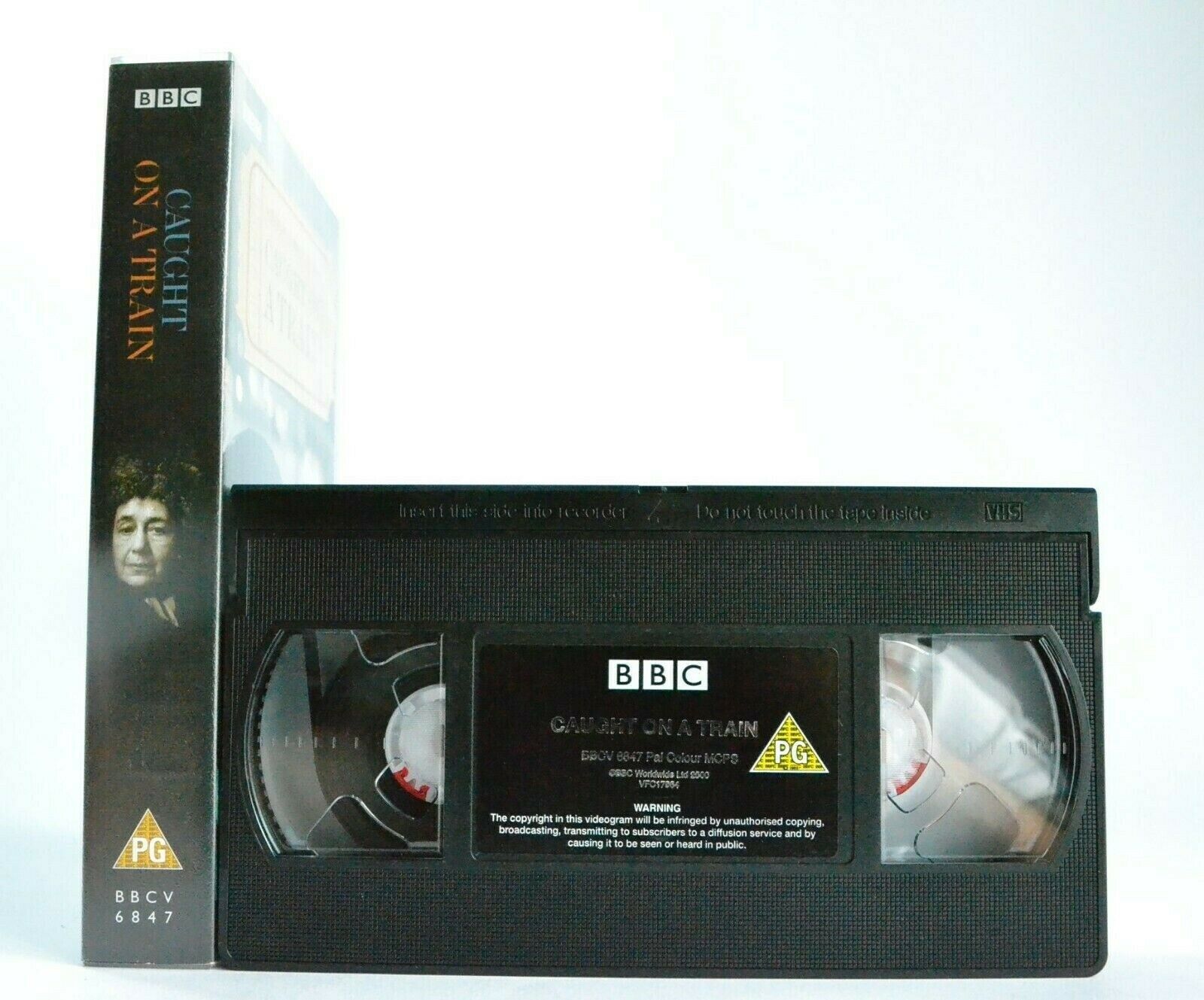 Caught On Train: By Stephen Poliakoff - Drama - Dame Peggy Ashcroft - Pal VHS-